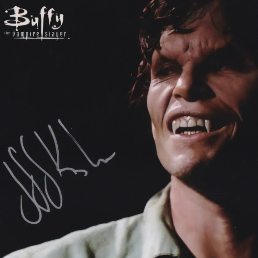 JEFF KOBER hand-signed BUFFY THE VAMPIRE SLAYER 8x10 uacc rd coa SUPERB CLOSEUP, изображение 2