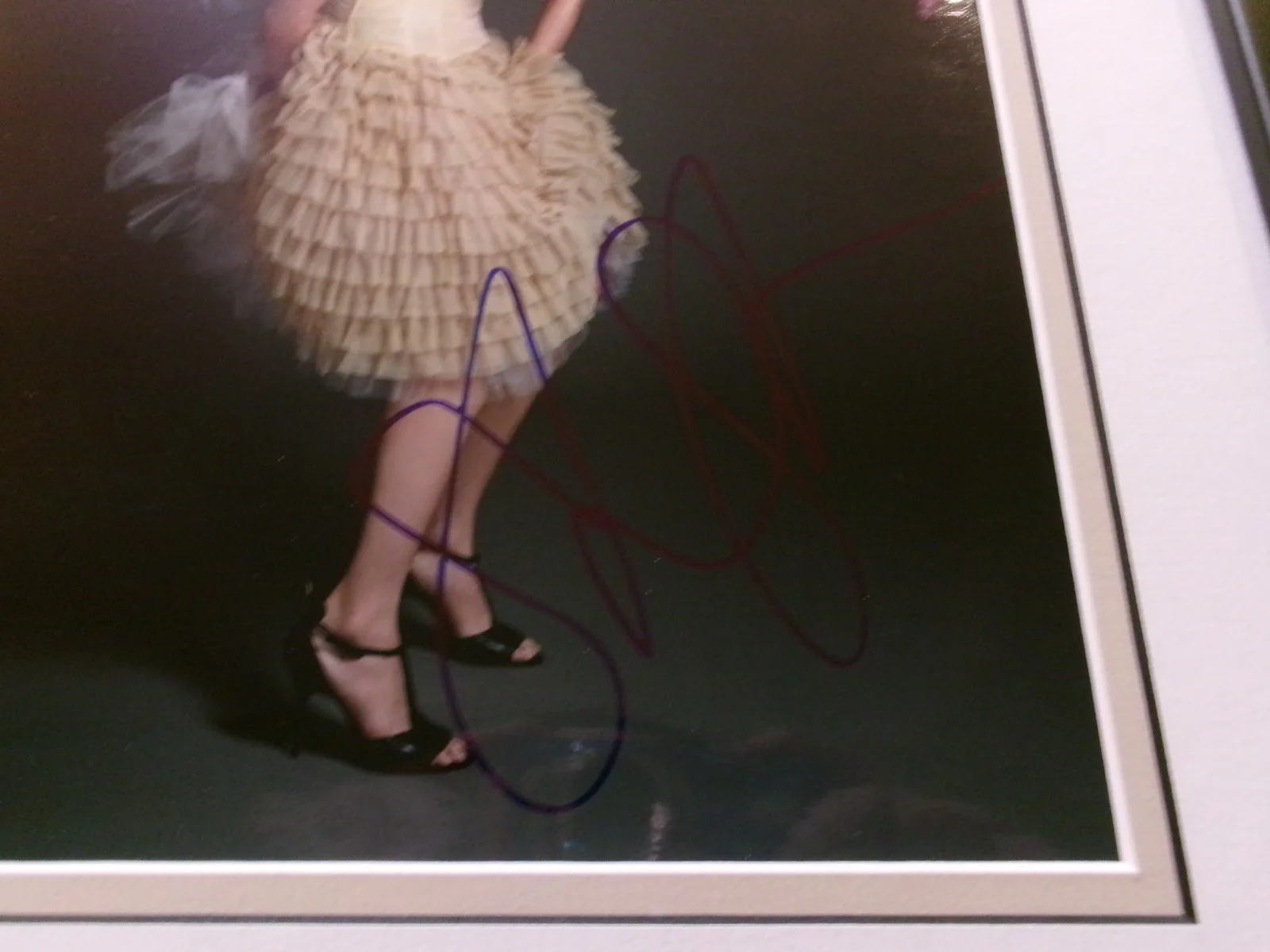 Sarah Silverman — Signed Sarah Silverman 8 x 10 Photo Double Matted 11 x 14 Frame Tru Vue Glass, image 3