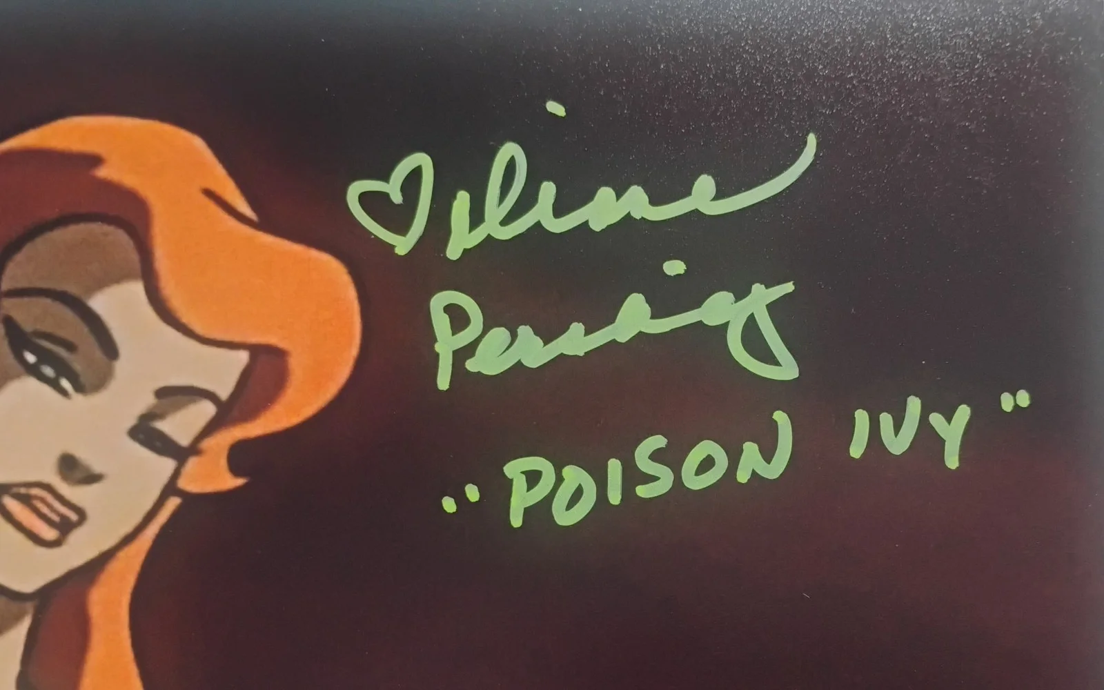 Diane Pershing Hand Signed Autograph 8x10 Photo JSA COA Poison Ivy, image 2