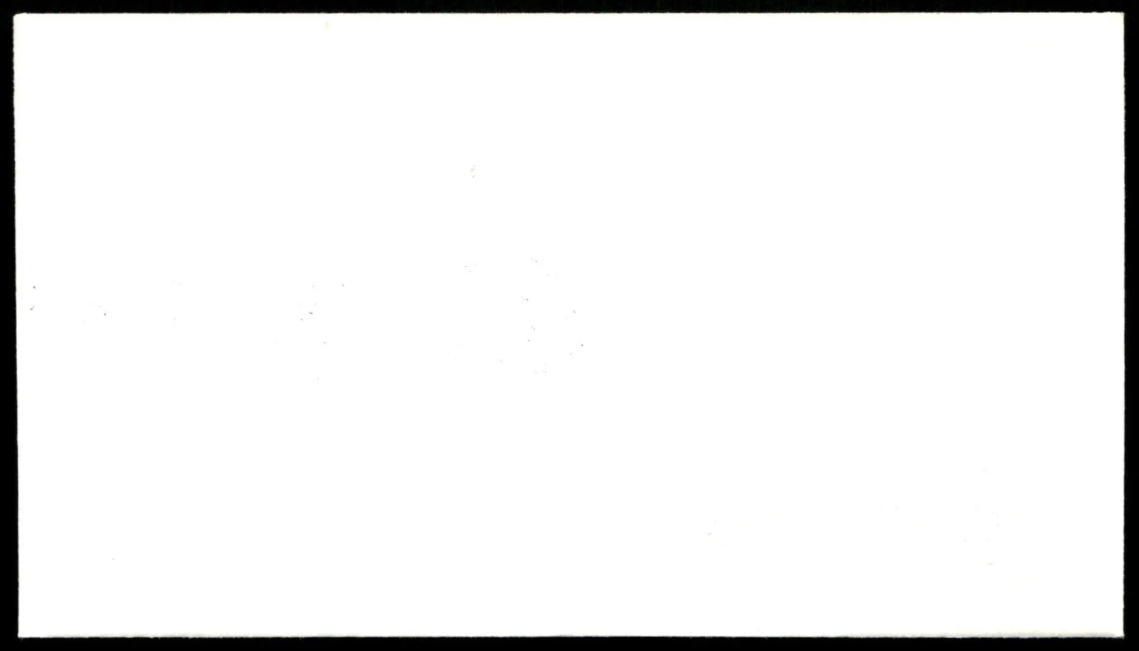 Actress Ann Blyth First 1st Day Cover Signed Auto -Rare Vintage FDC Autograph, image 2