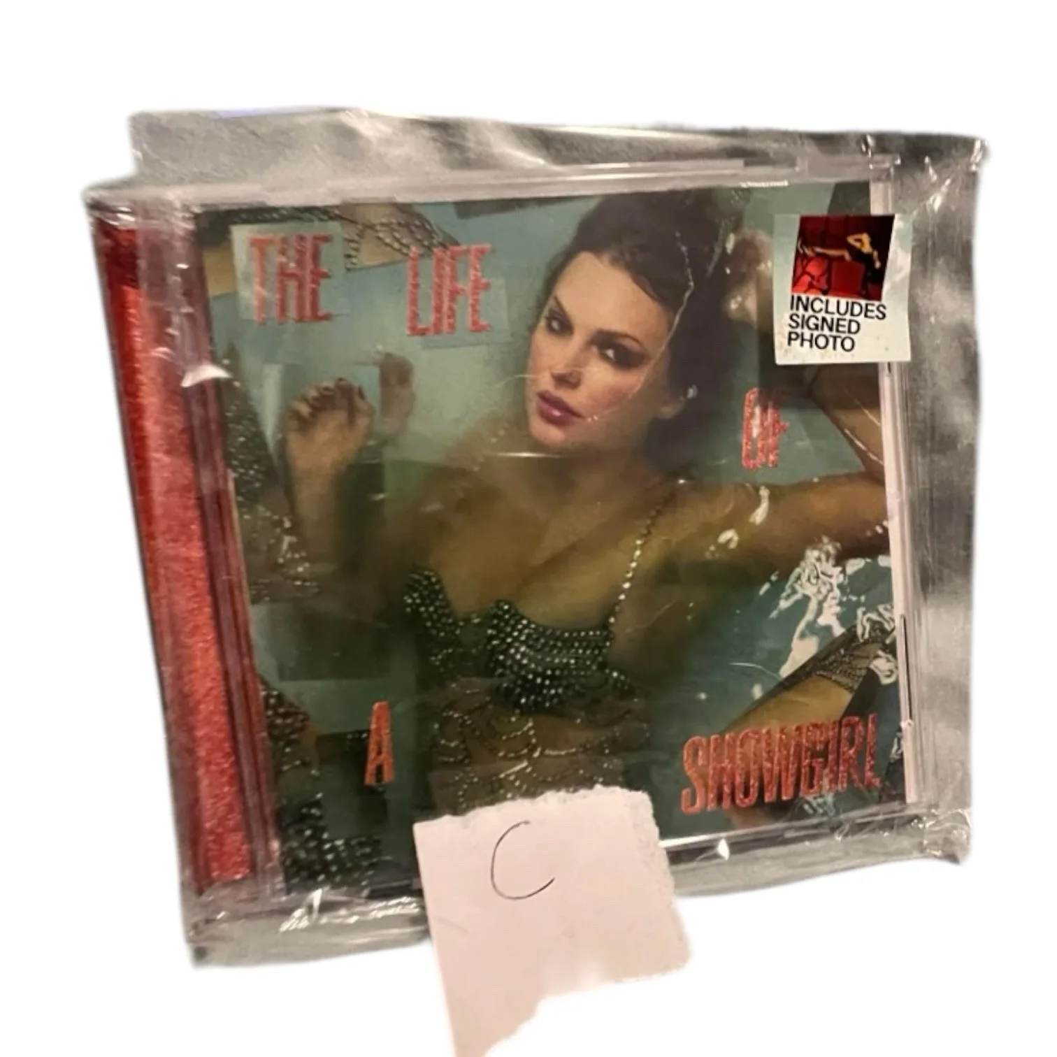 Taylor Swift - The Life of a Showgirl CD + Hand Signed Photo 4 With Heart C, изображение 2