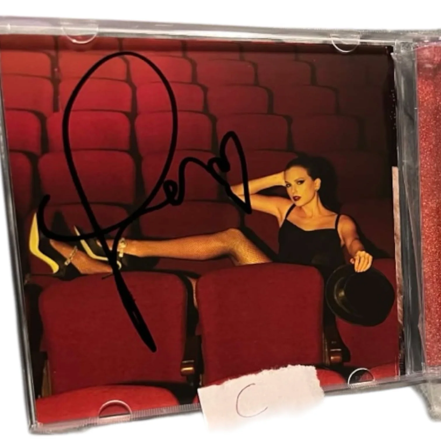 Taylor Swift - The Life of a Showgirl CD + Hand Signed Photo 4 With Heart C, изображение 3