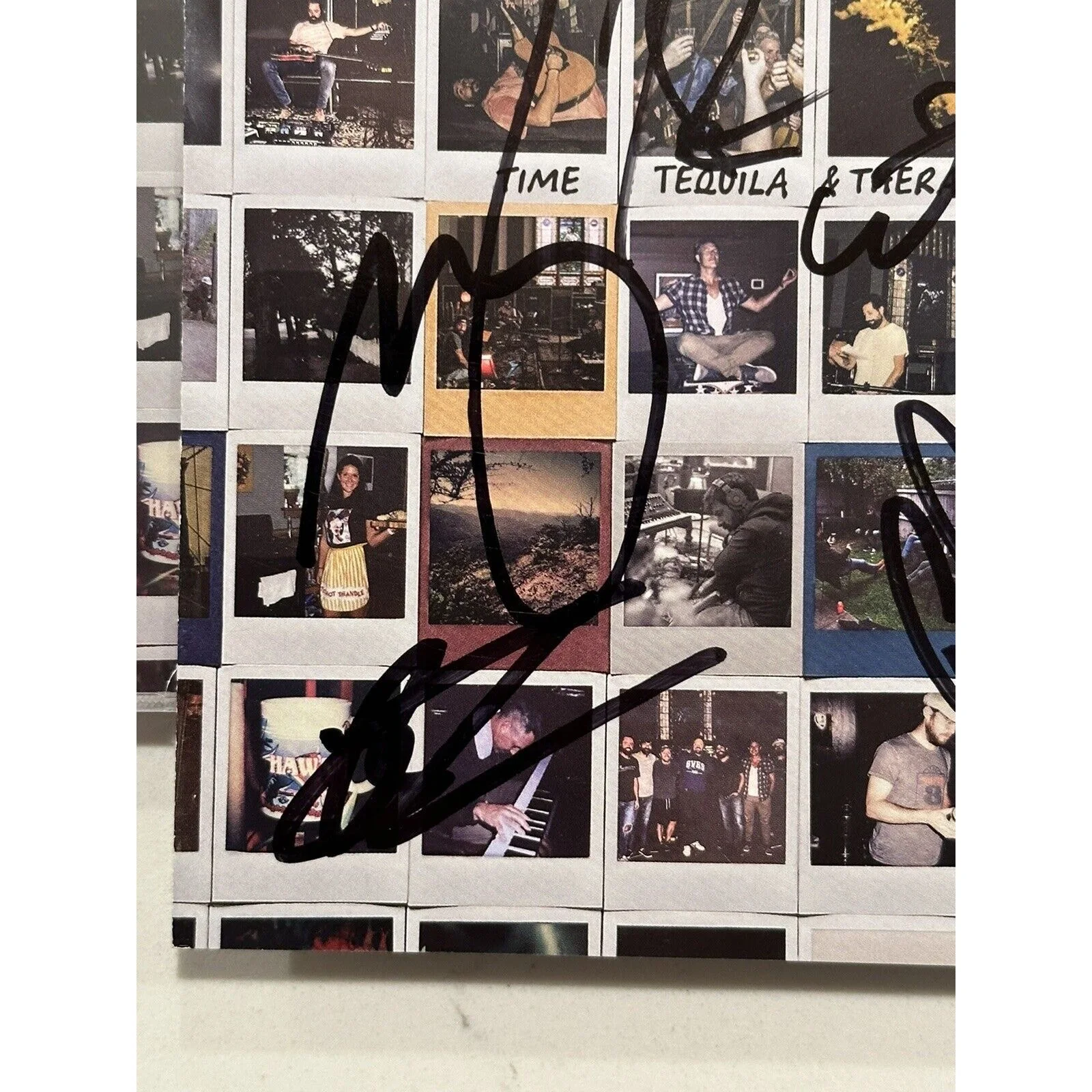 OLD DOMINION Band Signed Time Tequila & Therapy Booklet w/ New CD Matthew Ramsey, image 4