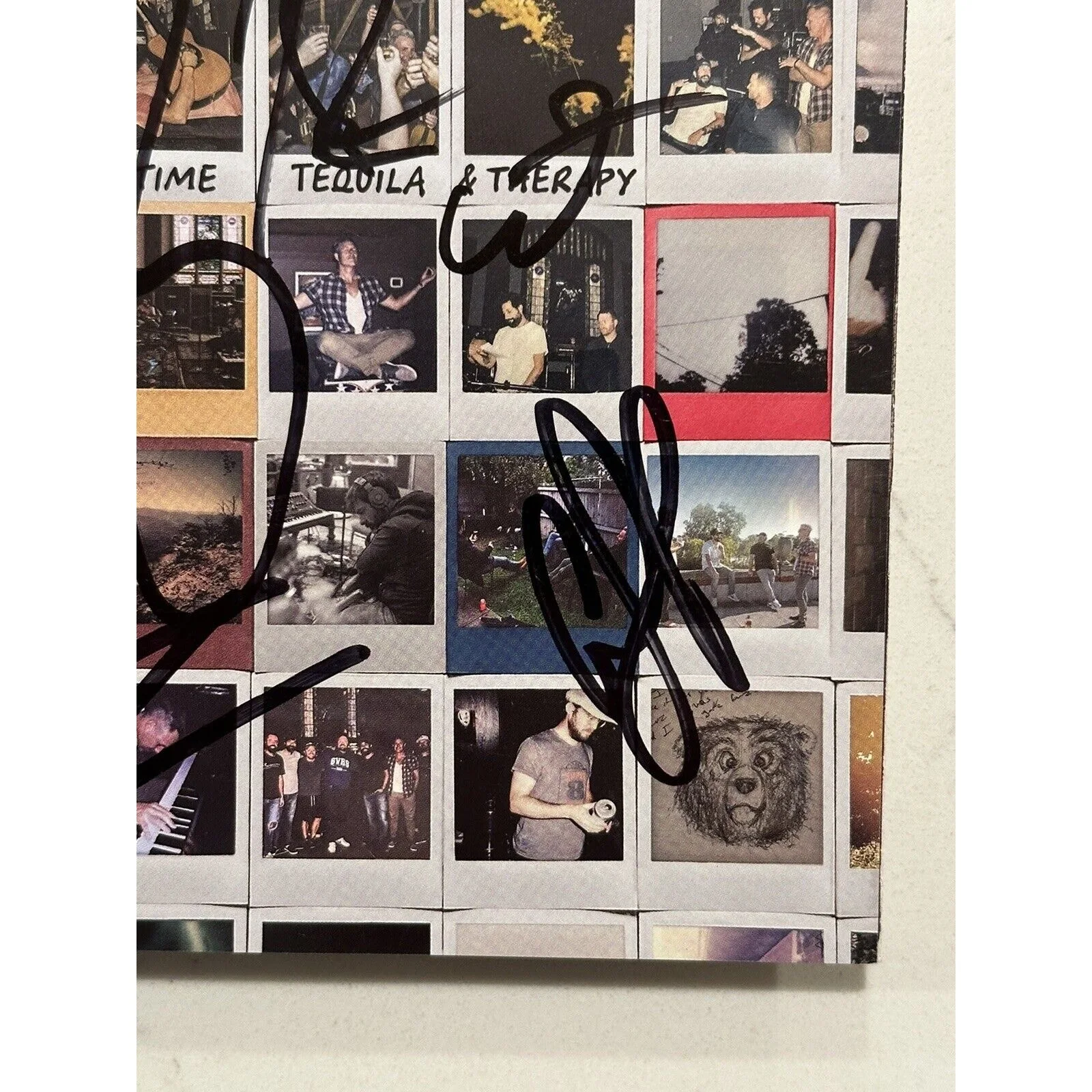 OLD DOMINION Band Signed Time Tequila & Therapy Booklet w/ New CD Matthew Ramsey, image 5