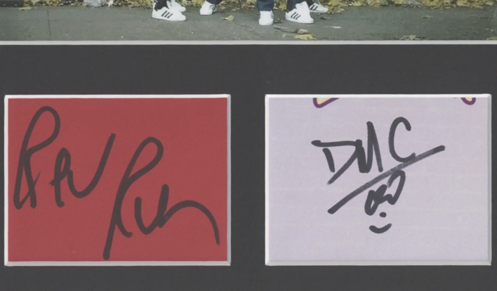 DMC, Rev Run — Run-DMC Autographed Signed 11x14 Framed Photo Hip-Hop Rap Walk This Way, изображение 2