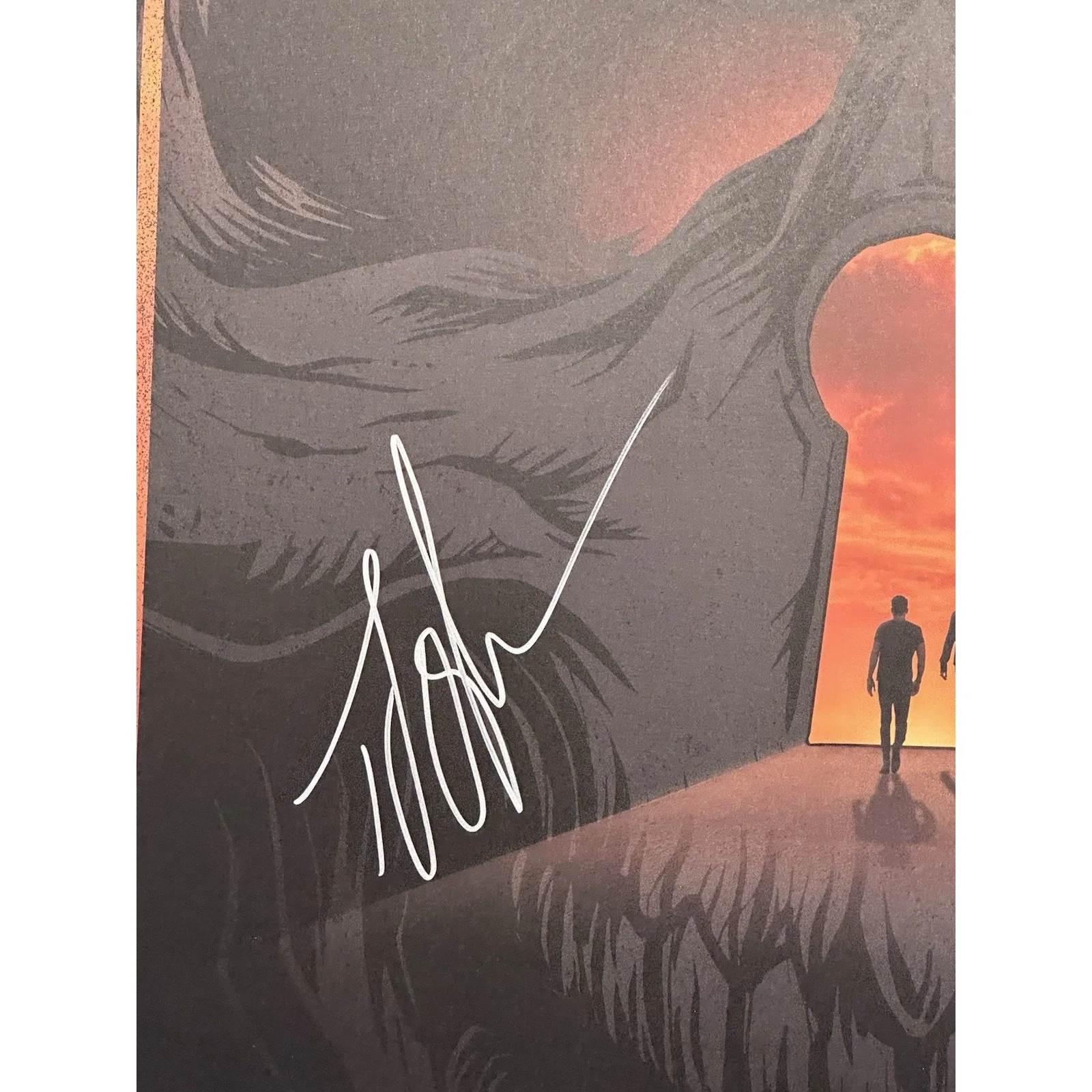 BROTHERS OSBORNE Skeletons Deluxe 18"x24" Poster #159/260 Signed Autographed, изображение 2