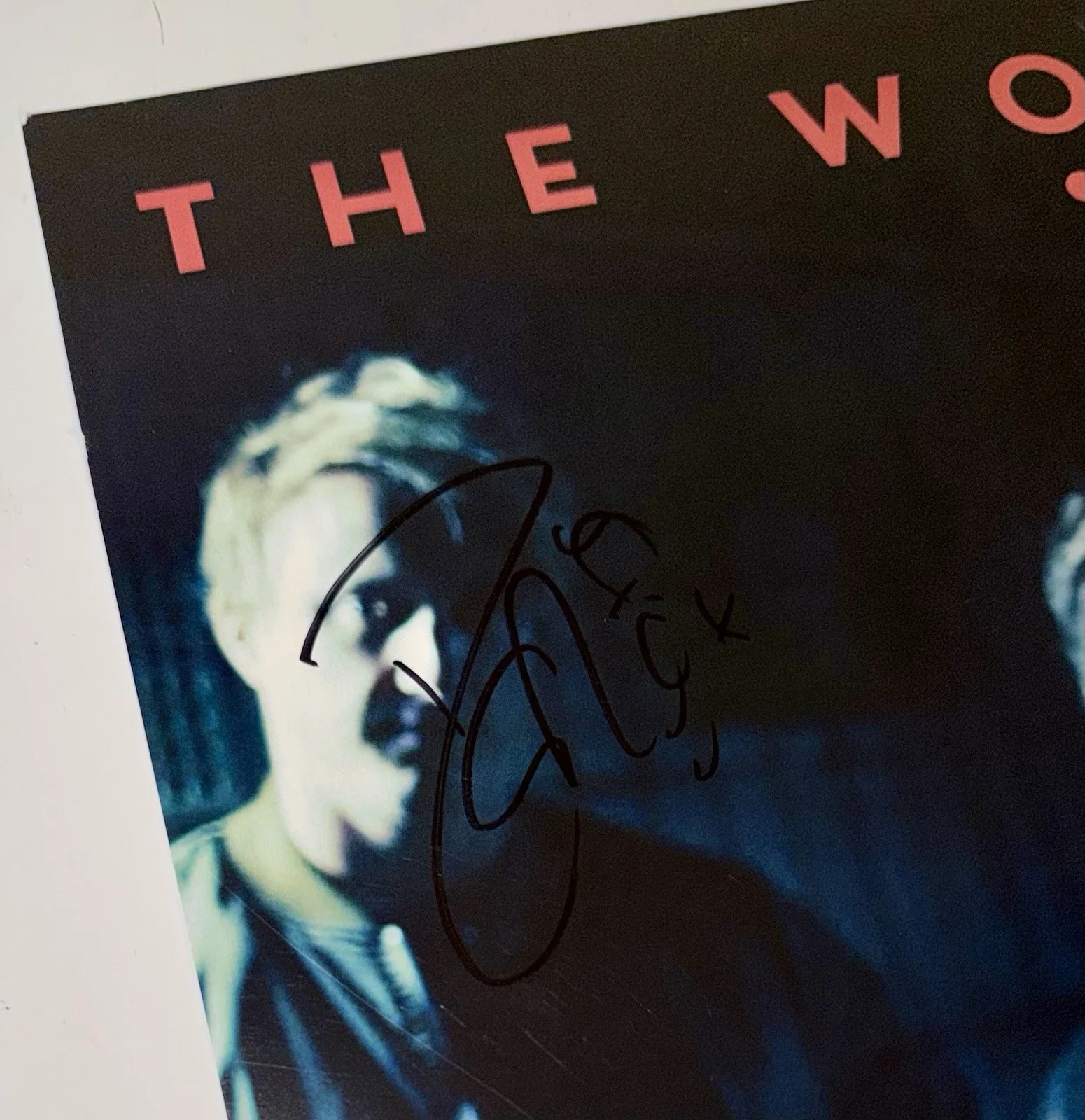 SIGNED The Wombats 2016 Glitterbug Tour Poster 11x17 Full Band Autographed, image 2
