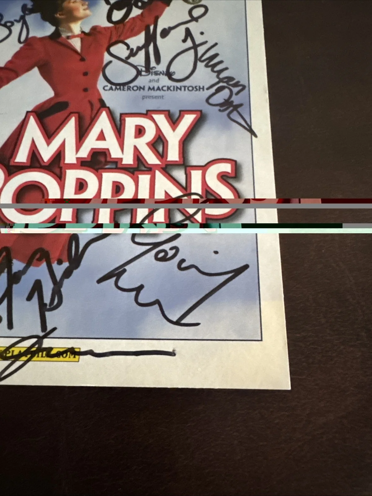 Mary Poppins The New Musical Cast Signed Broadway Playbill - Authentic, image 5