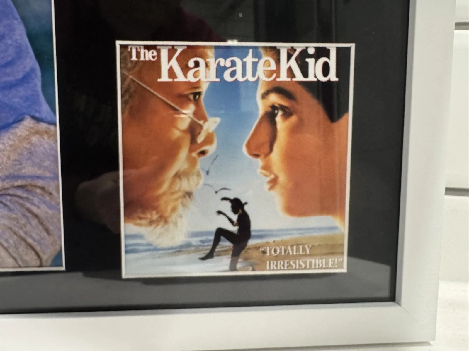 Ralph Macchio Signed, Framed Karate Kid Presentation with COA., image 2