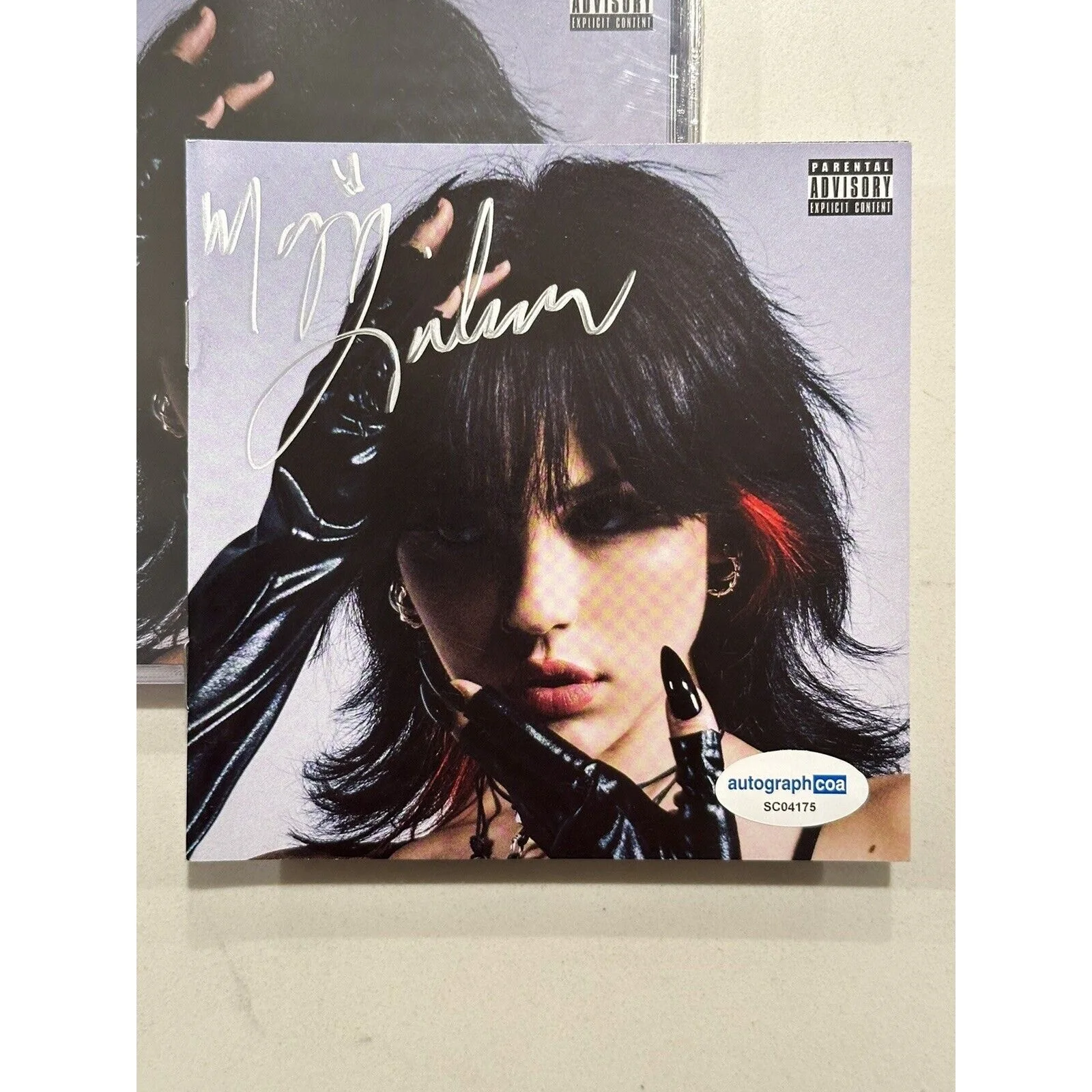 MAGGIE LINDEMANN - Paranoia Cd with Signed / Autographed COA Booklet - ACOA #3, image 3