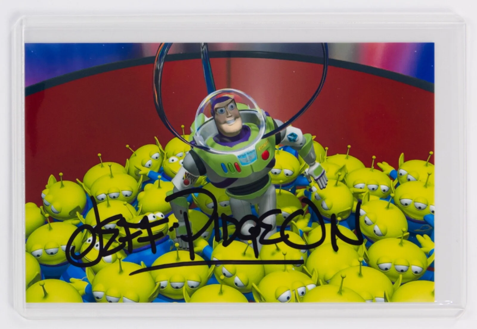Jeff Pidgeon — Jeff Pidgeon Signed Photo - Toy Story Animator Artist Aliens Voice Actor
