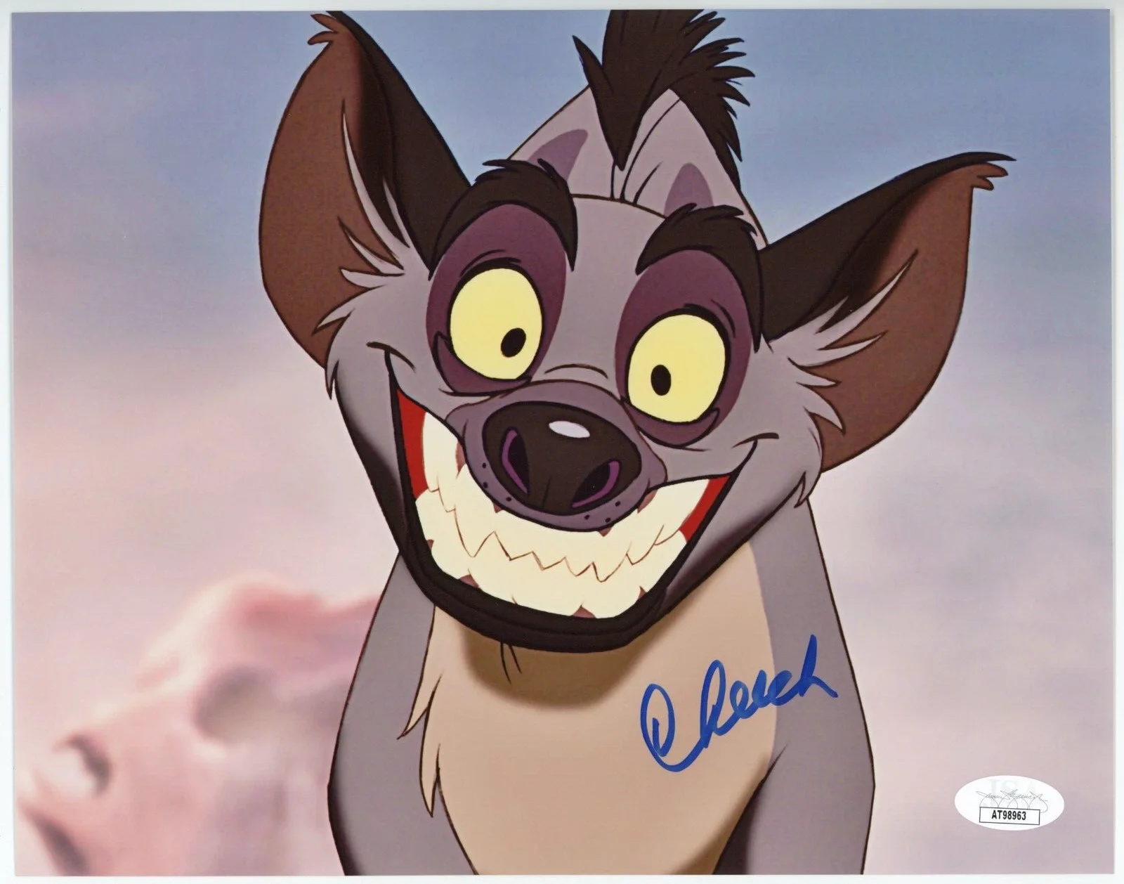 Cheech Marin — Cheech Marin Signed 8x10 Photo (JSA COA) Voice of Banzai Hyena in The Lion King