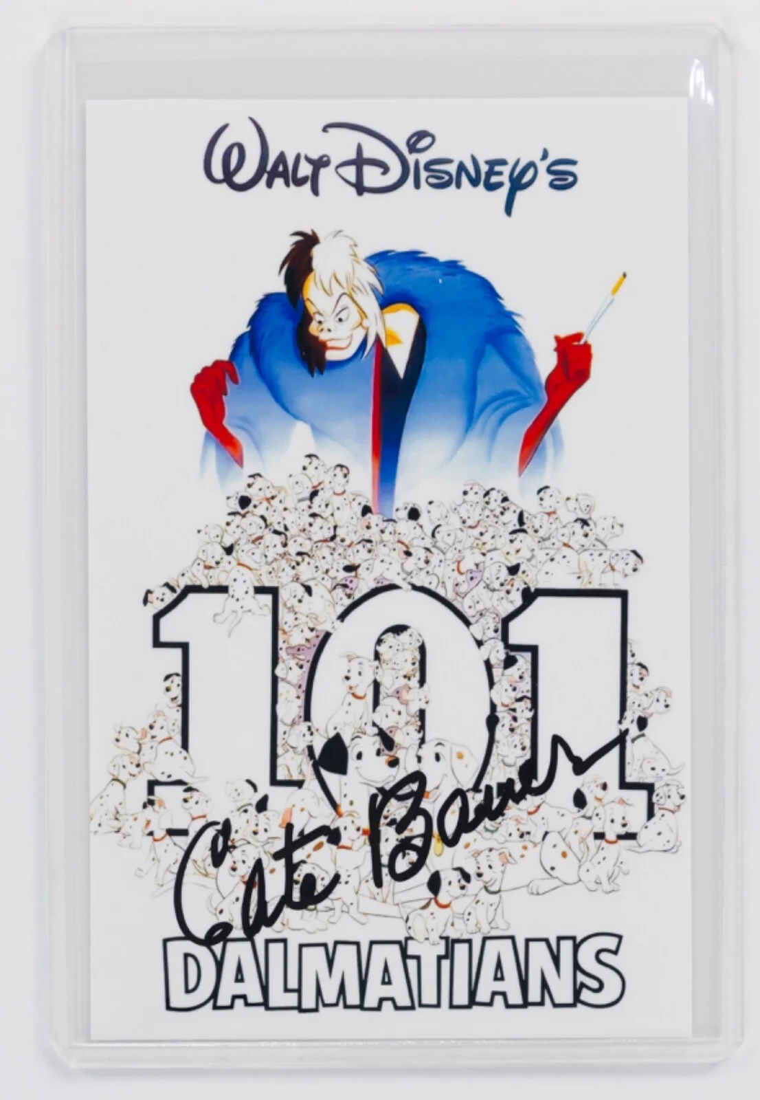Cate Bauer — Cate Bauer Signed Photo - 101 Dalmations Mini Poster Voice of Perdita