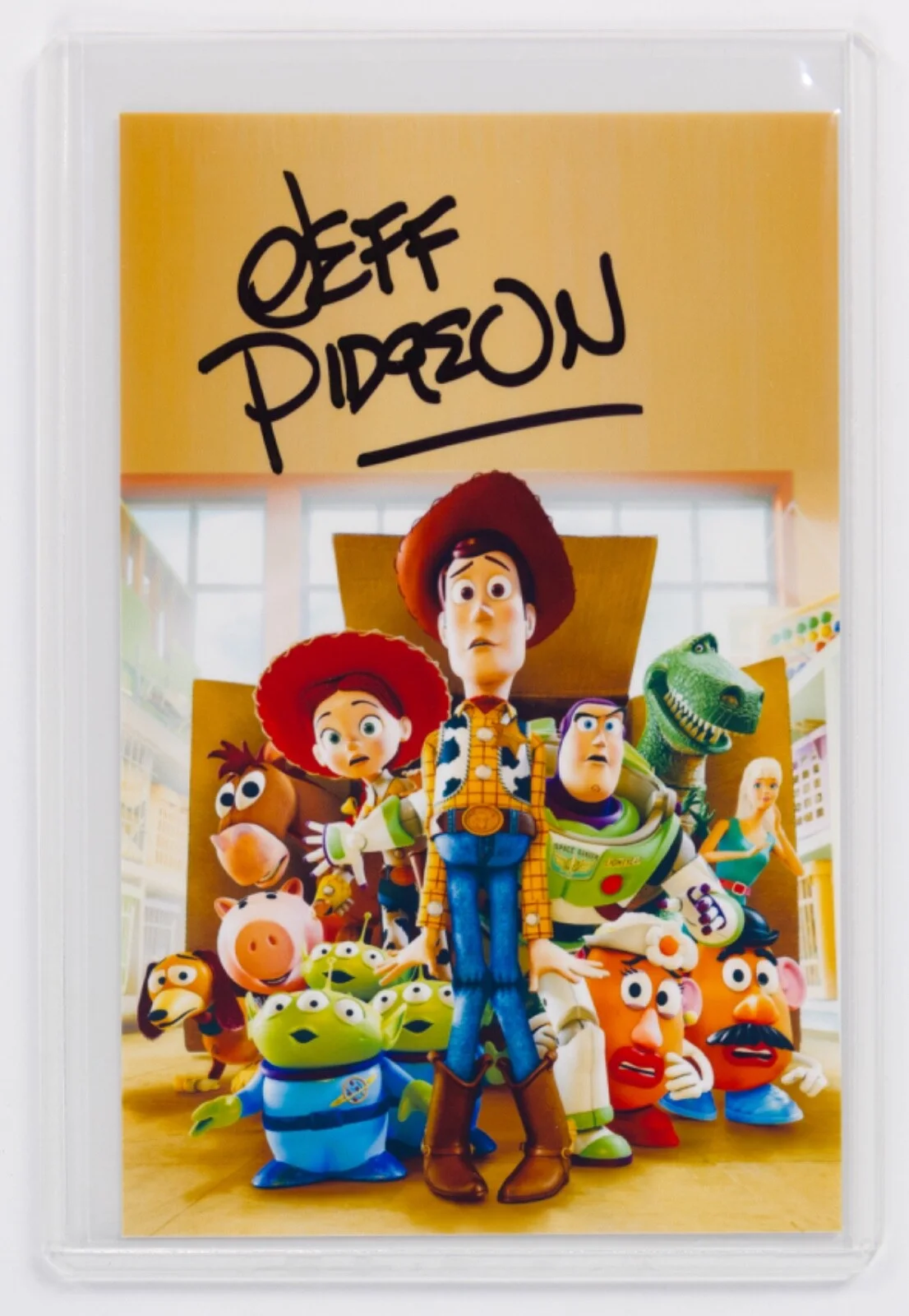 Jeff Pidgeon — Jeff Pidgeon Signed Photo - Toy Story Animator Artist Aliens Voice Actor