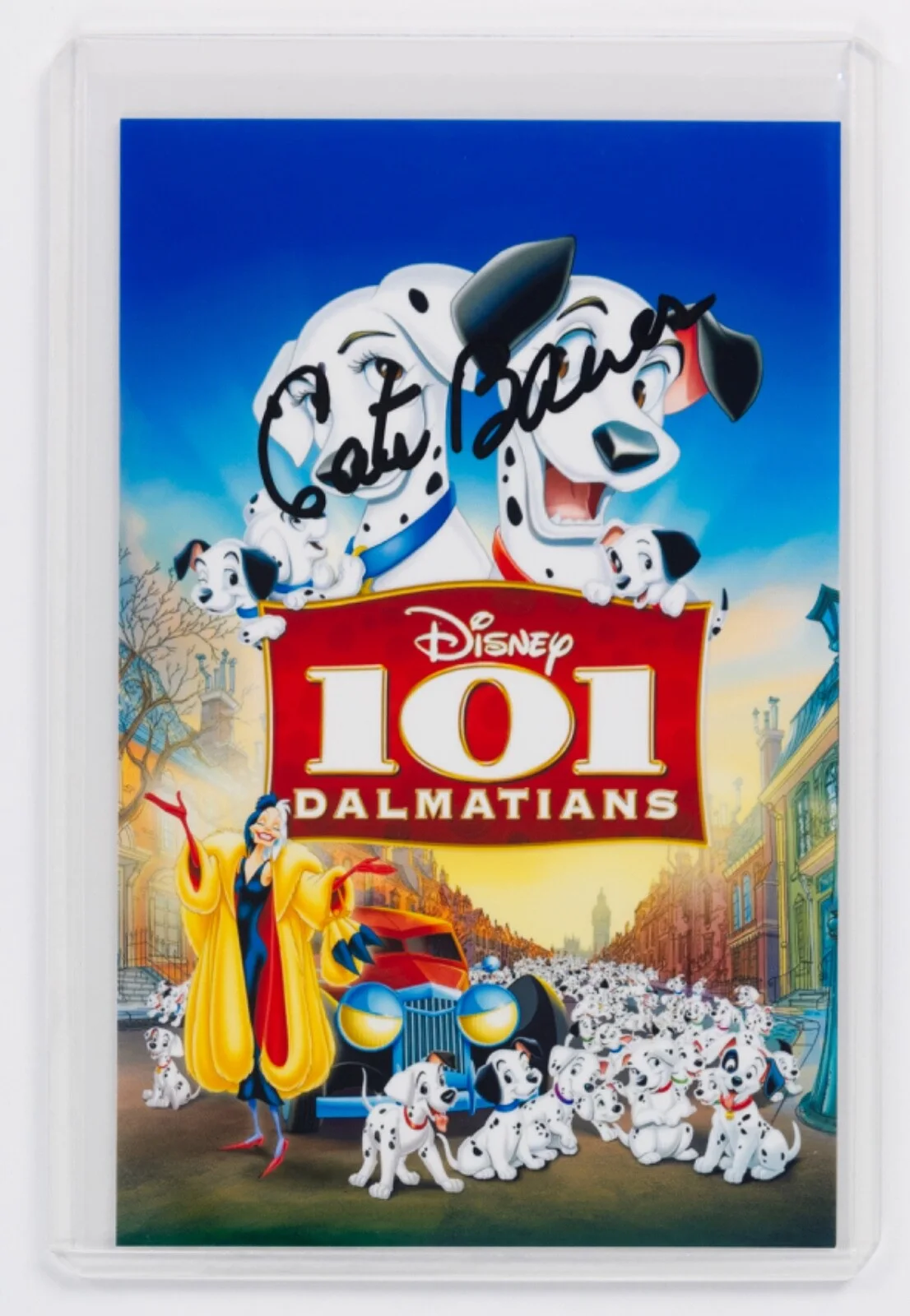 Cate Bauer — Cate Bauer Signed Photo - 101 Dalmations Mini Poster Voice of Perdita