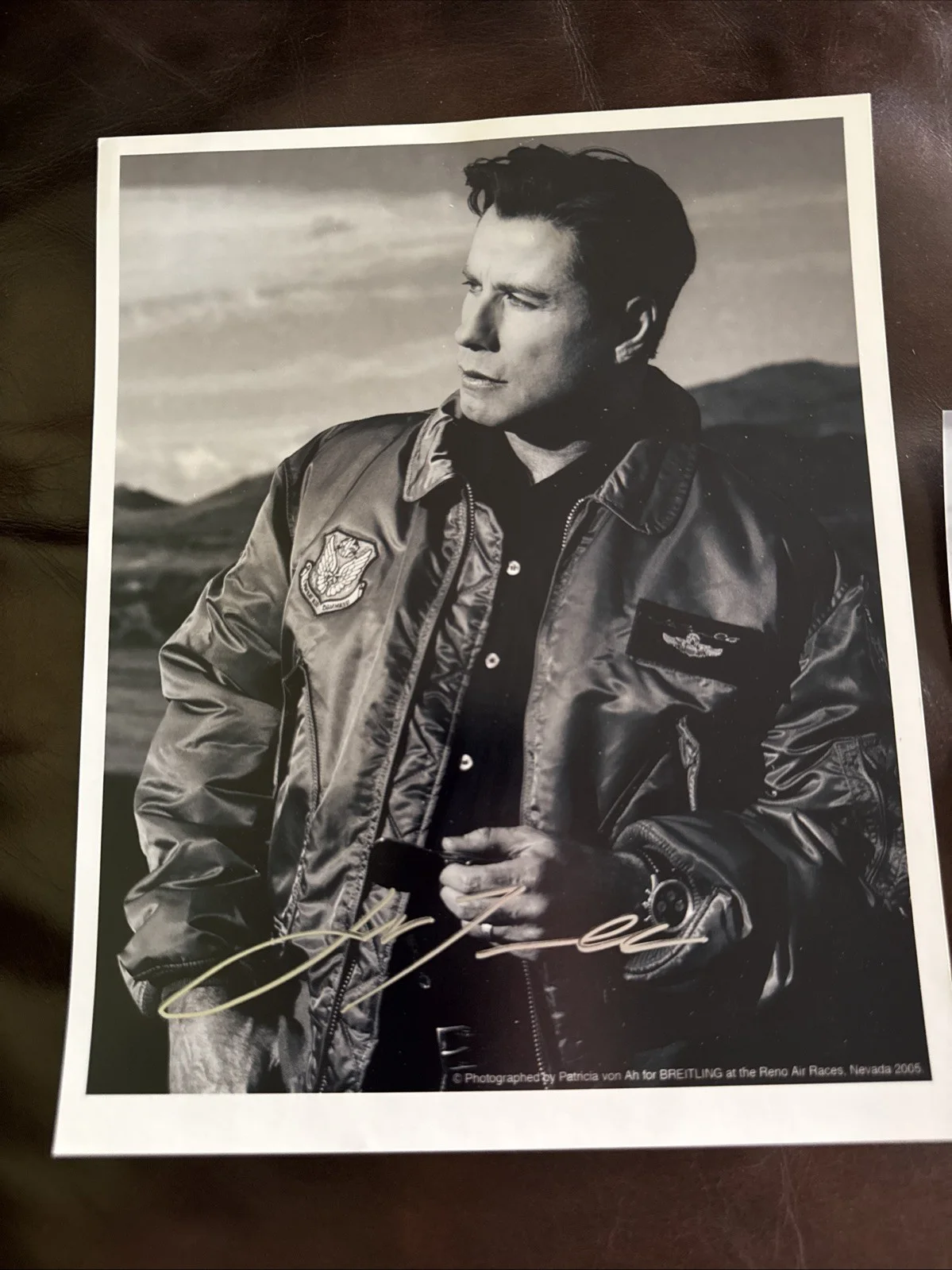 John Travolta Signed 8x10 Photo – Authentic Autograph Movie Actor, image 2