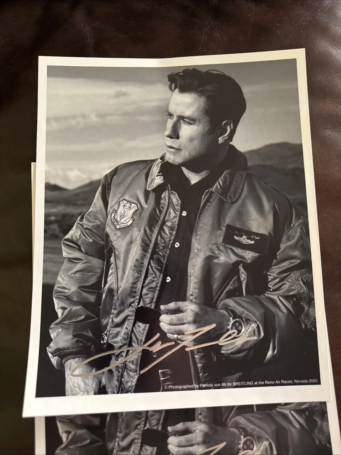 John Travolta Signed 8x10 Photo – Authentic Autograph Movie Actor, image 2