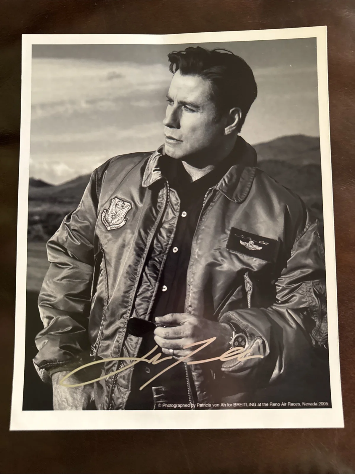 John Travolta Signed 8x10 Photo – Authentic Autograph Movie Actor, image 3