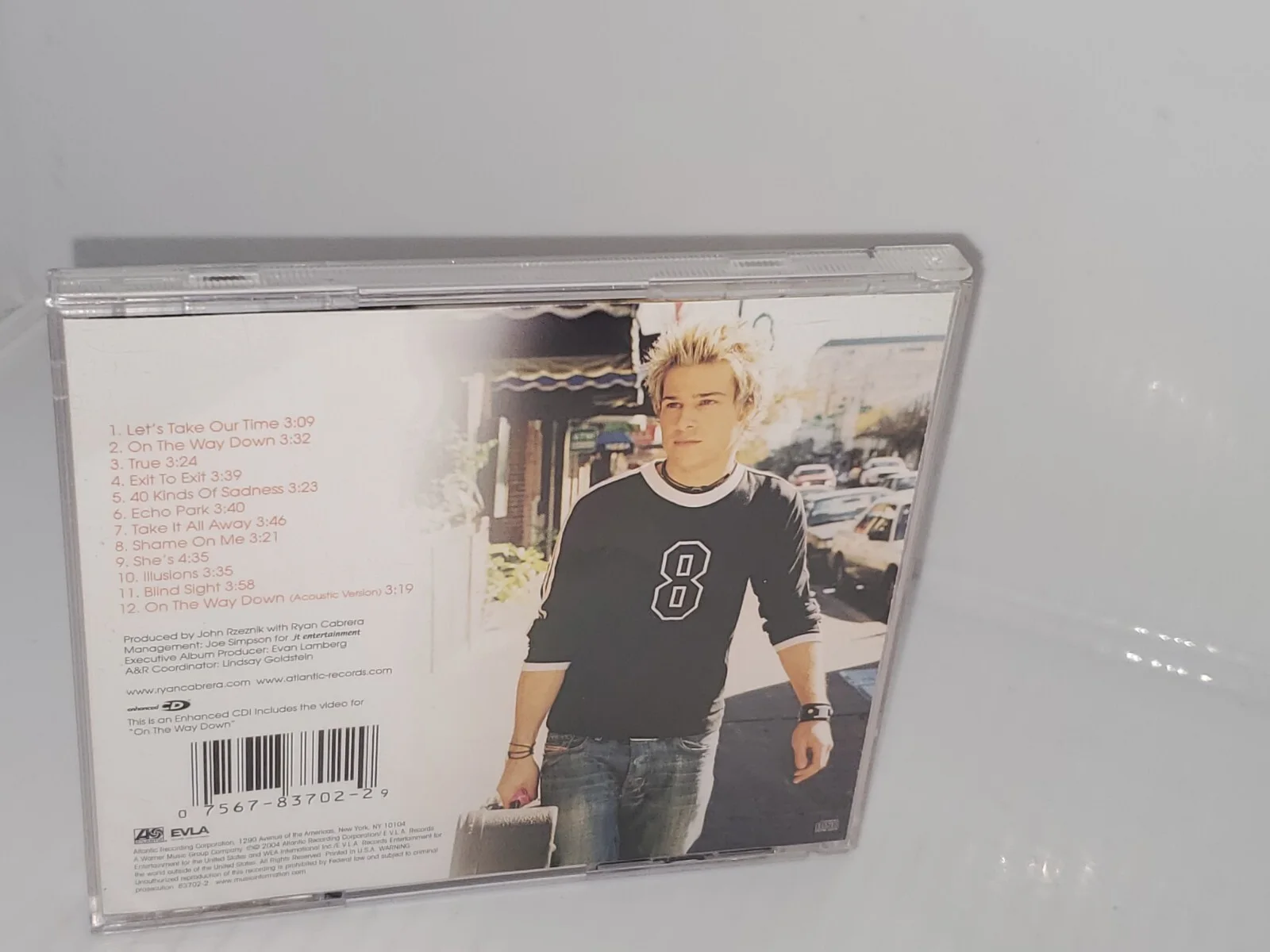 Ryan Cabrera, Take It All Away CD. SIGNED RARE, image 4