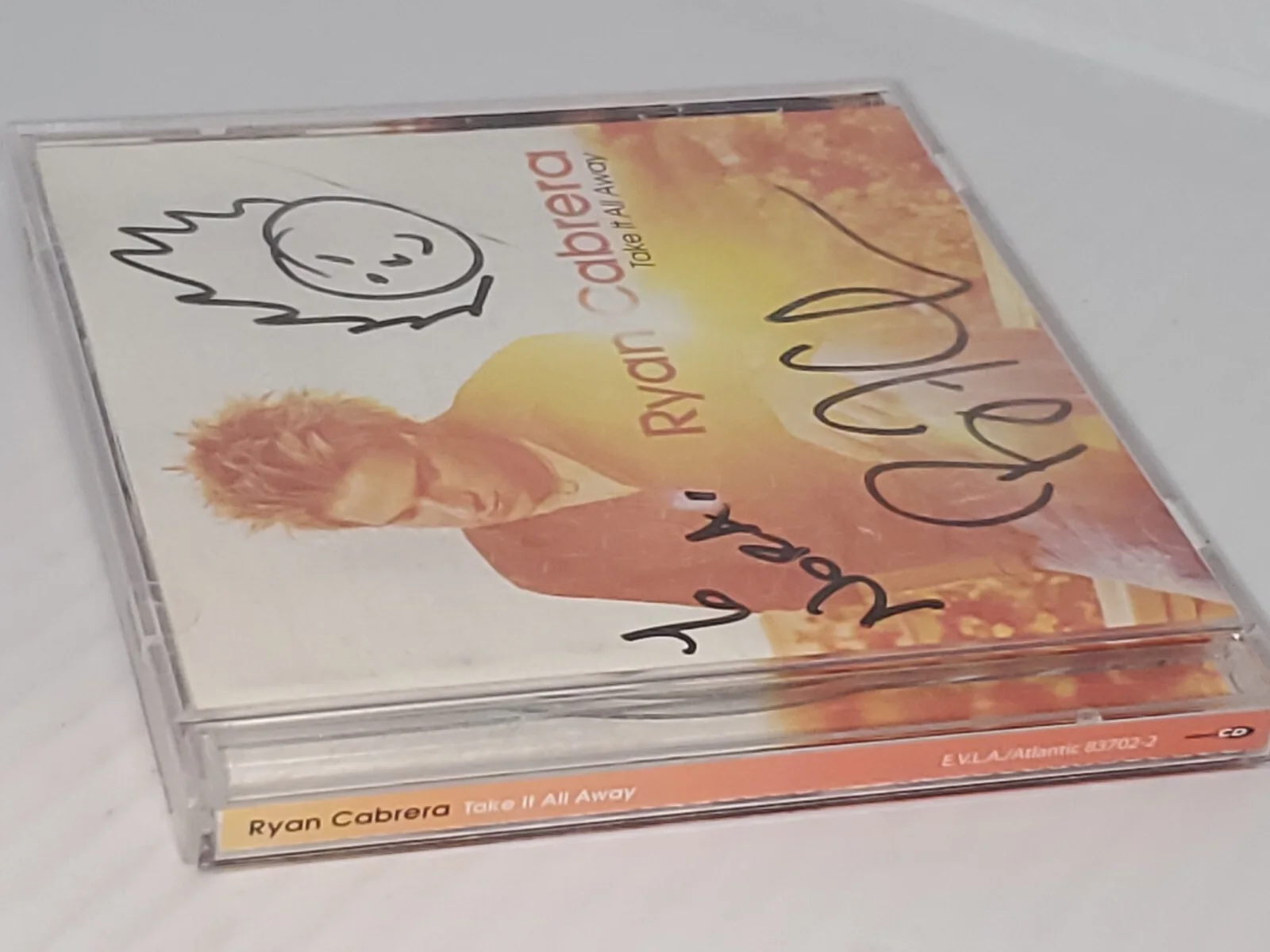 Ryan Cabrera, Take It All Away CD. SIGNED RARE, image 5