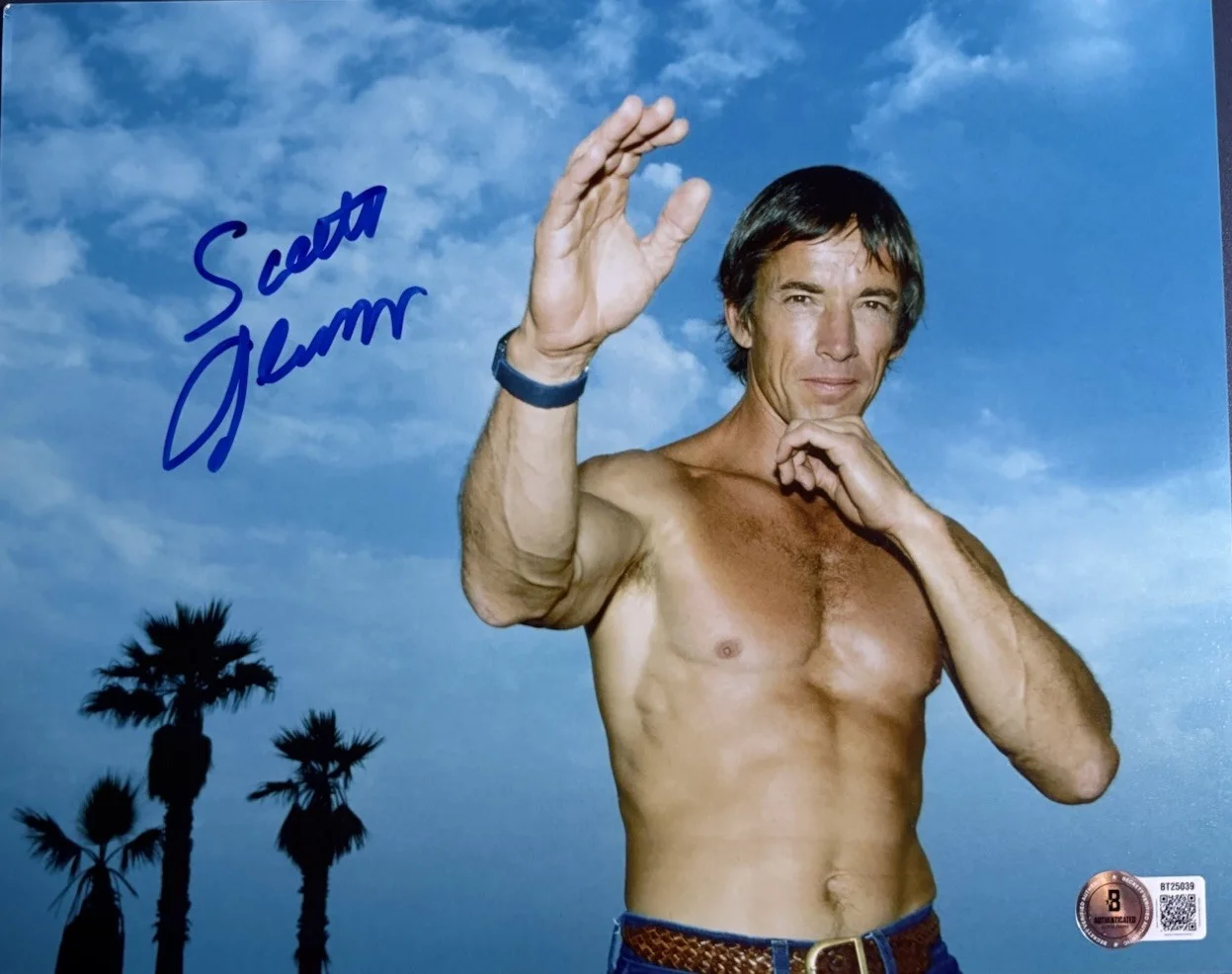 Scott Glenn — SCOTT GLENN SIGNED 8x10 PHOTO ACTOR RARE AUTOGRAPH BECKETT COA