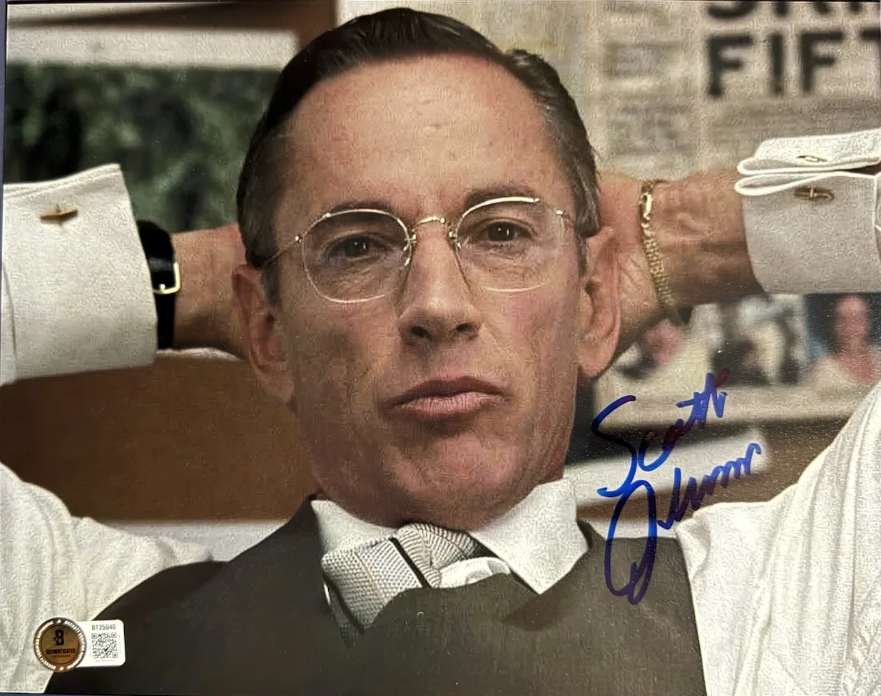 Scott Glenn — SCOTT GLENN SIGNED 8x10 PHOTO SILENCE OF THE LAMBS AUTOGRAPH BECKETT COA