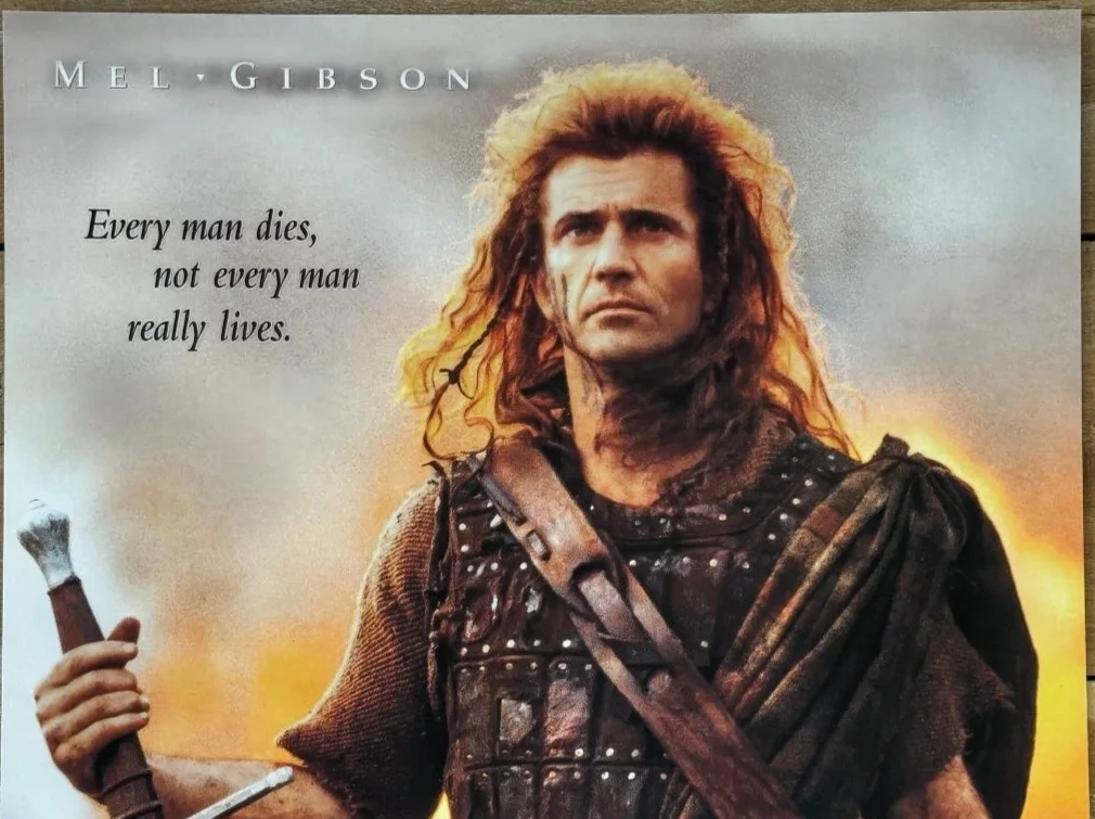 Mel Gibson — MEL GIBSON Signed Autographed 16x12 BRAVEHEART Custom Display JSA COA, image 4