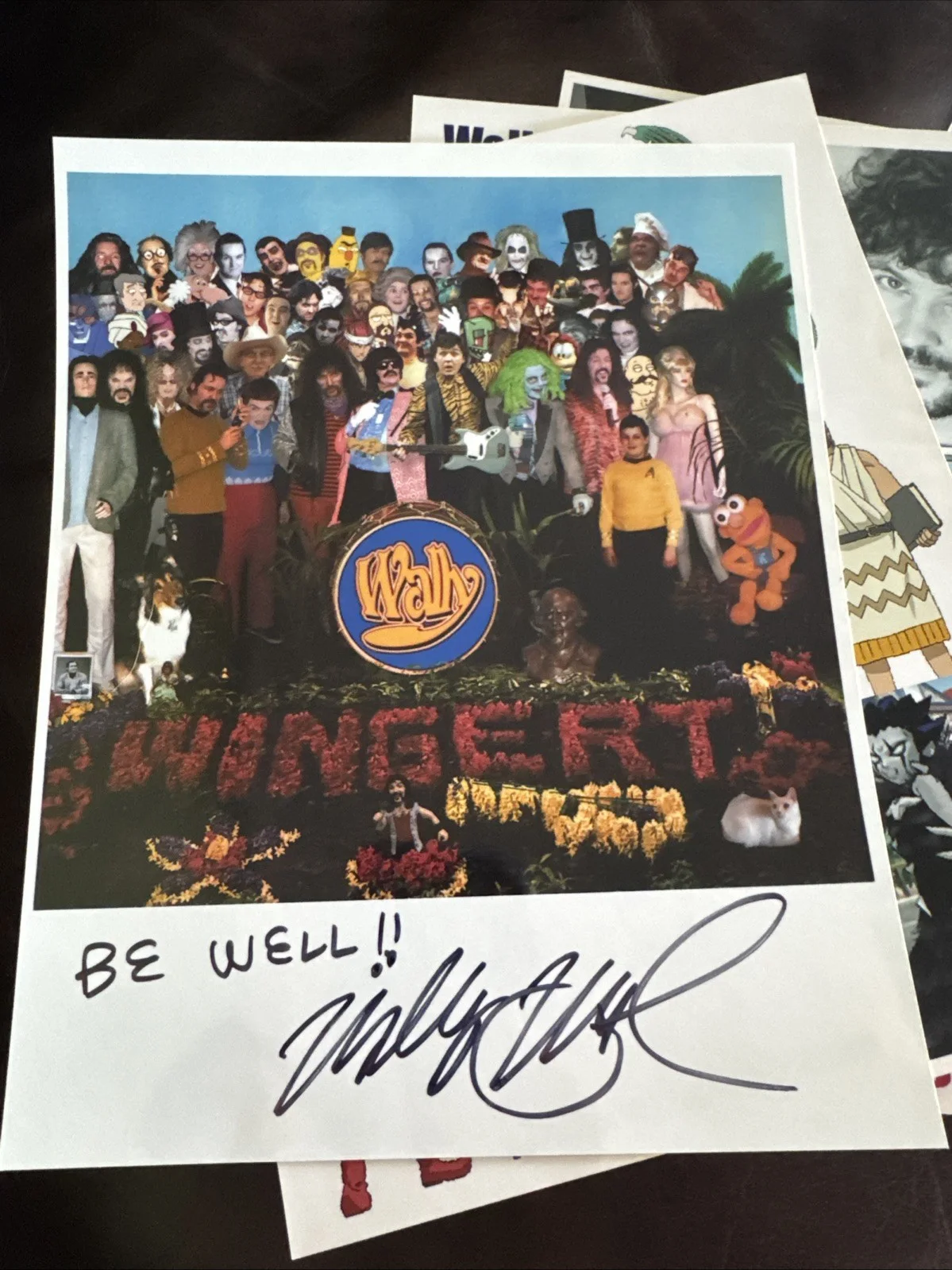 Wally Wingert Autograph Photo Signed Family Guy Rare Voice Actor, изображение 2