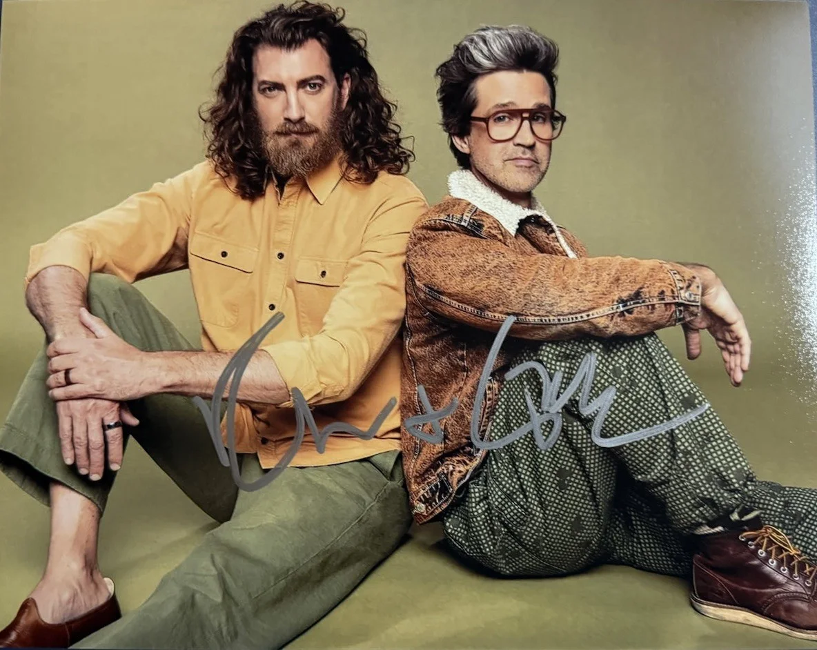 Rhett And Link — RHETT & LINK SIGNED 8x10 PHOTO YOUTUBE COMEDIANS AUTOGRAPH AUTHENTIC COA