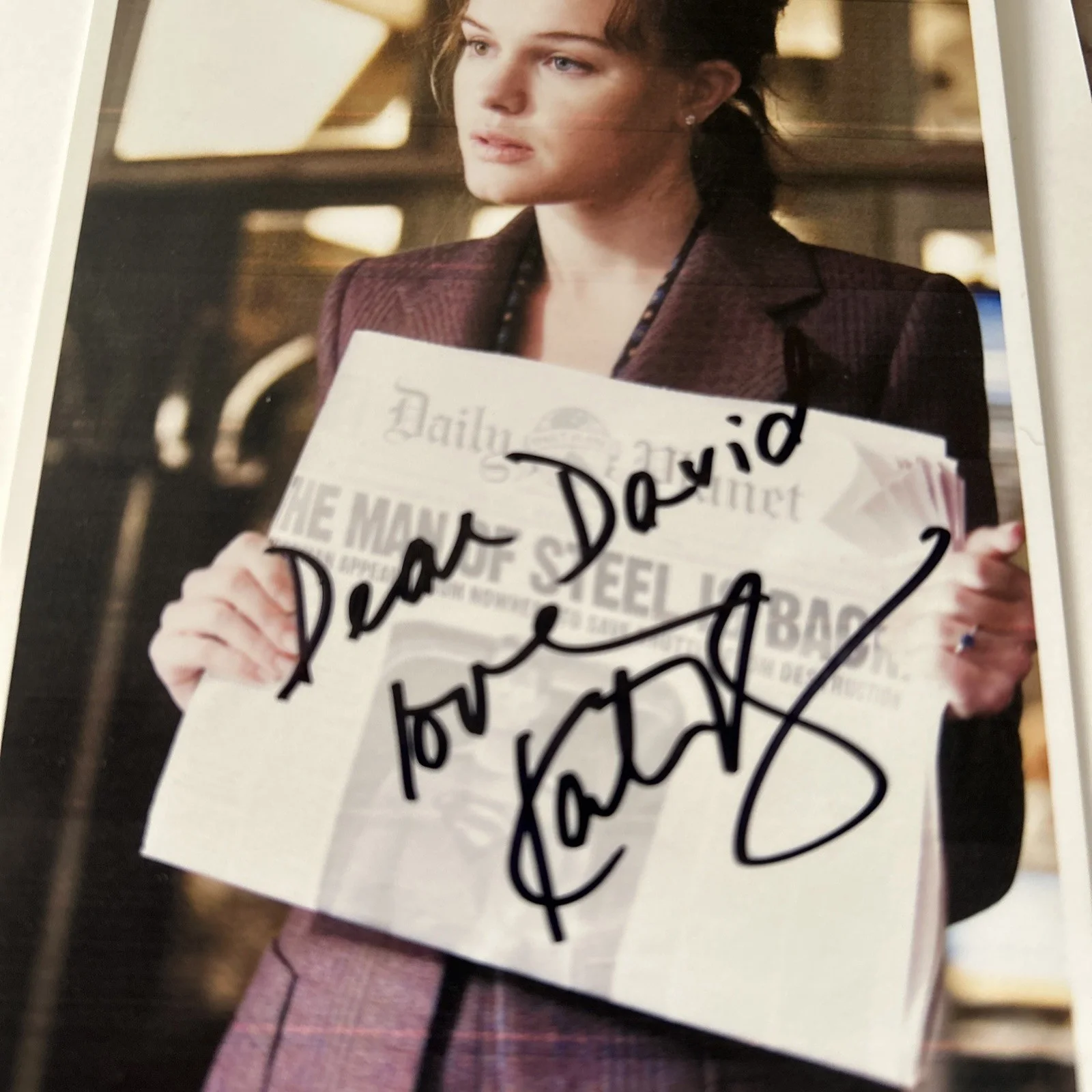 Kate Bosworth — Kate Bosworth Autographed 4x6 Photo Actress, Superman Returns, изображение 2