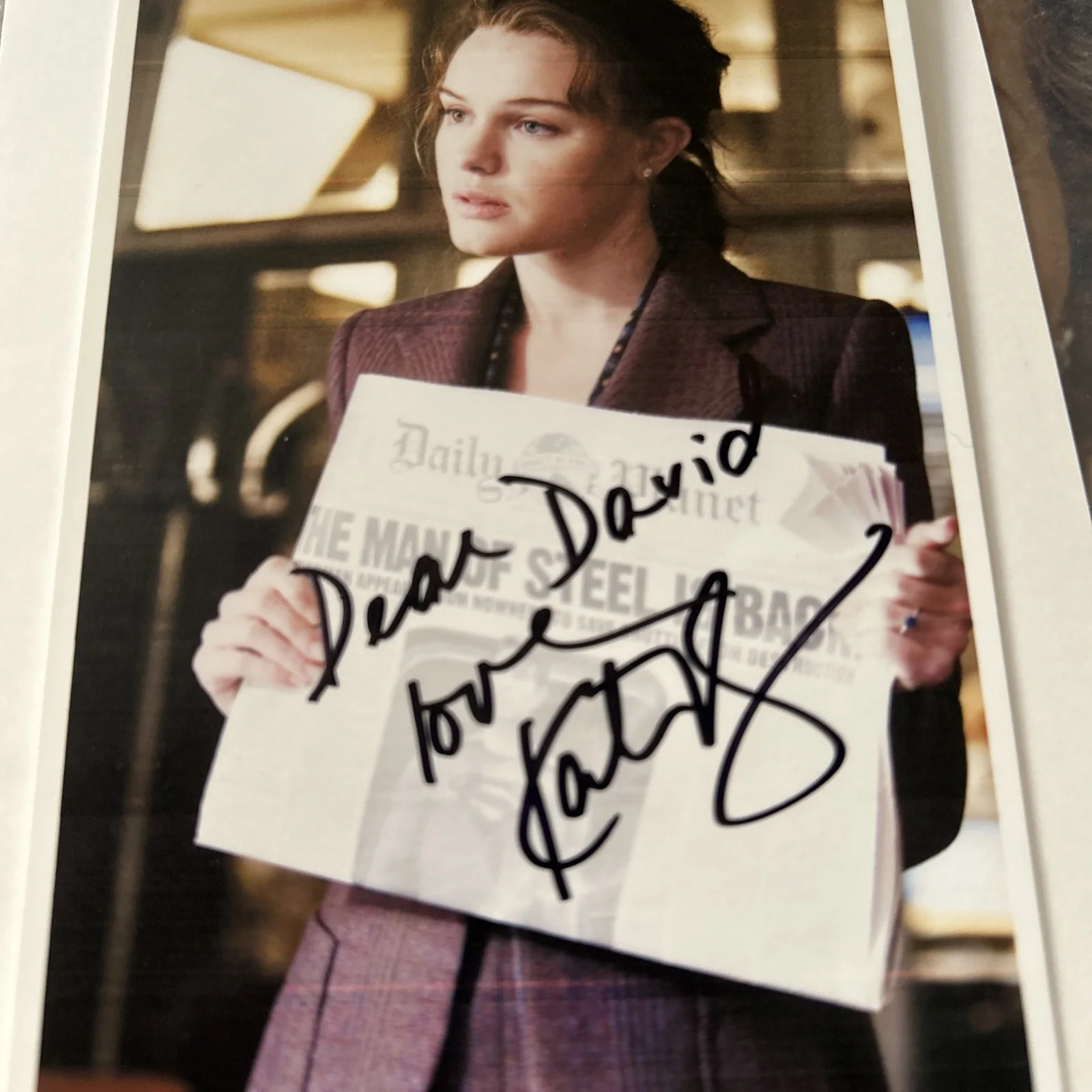 Kate Bosworth — Kate Bosworth Autographed 4x6 Photo Actress, Superman Returns, изображение 3