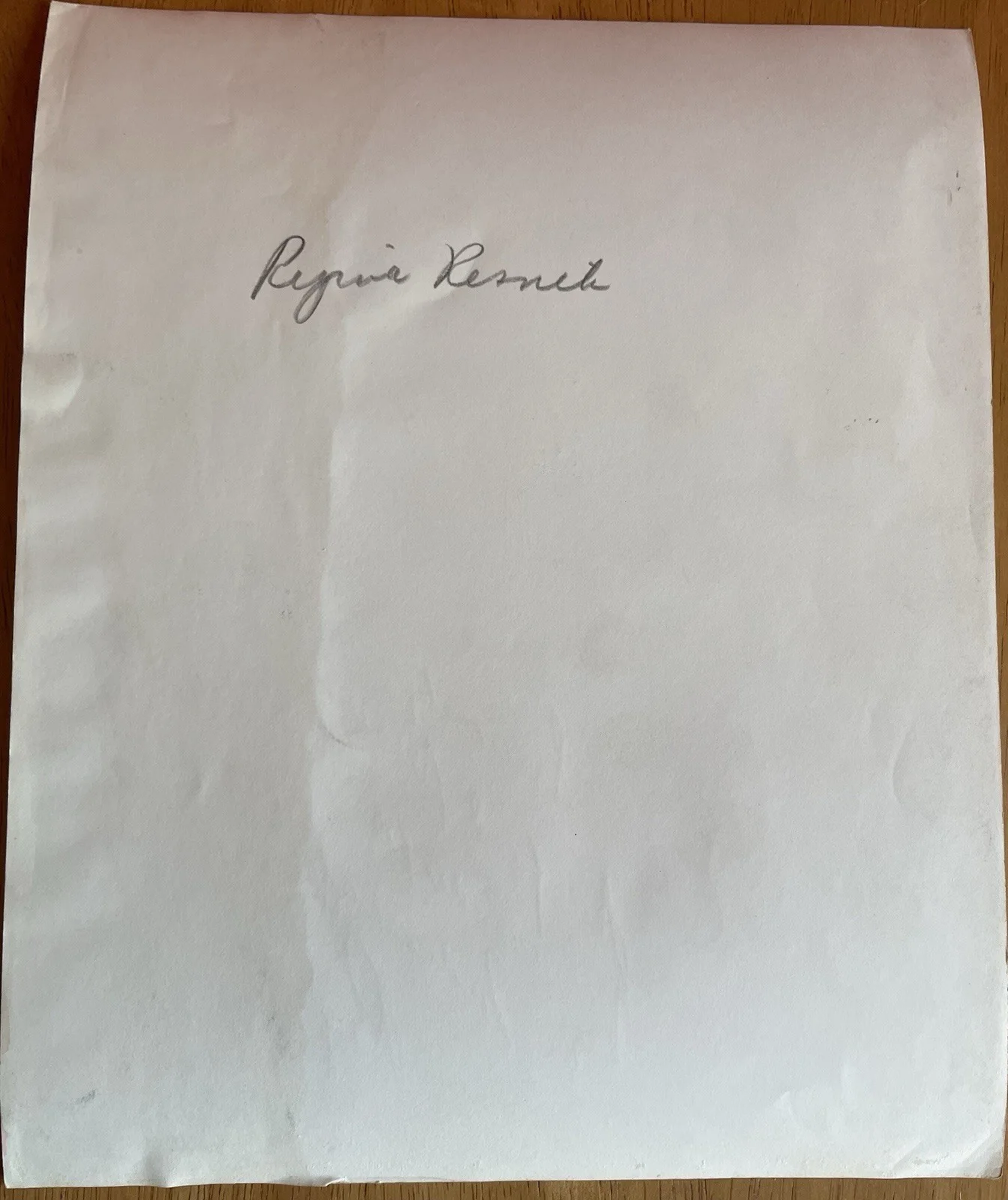 Opera Soprano Regina Resnik Autograph Photo To Symphony Manage, изображение 5