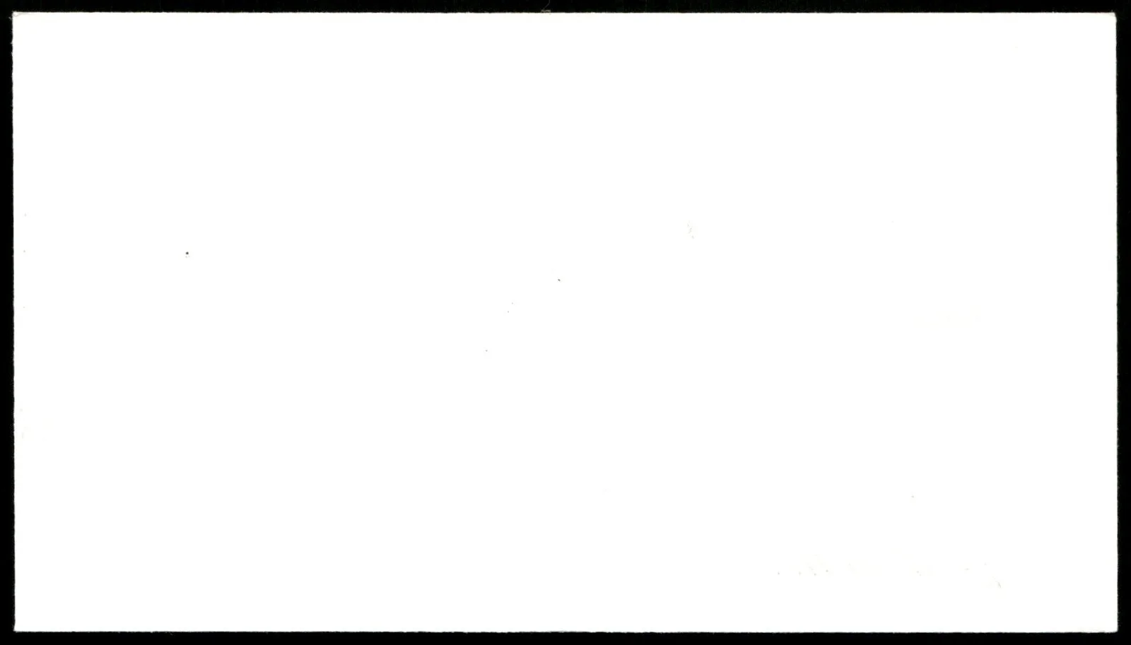 Actress Angela Lansbury First 1st Day Cover Signed Auto -Vintage FDC Autograph, image 2