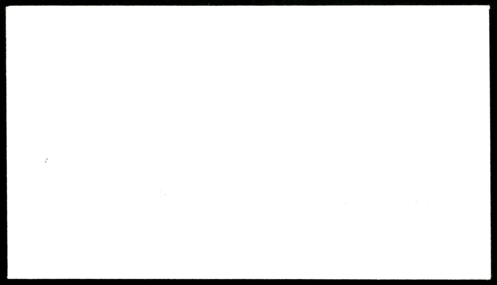 Actress Angela Lansbury First 1st Day Cover Signed Auto -Vintage FDC Autograph, image 2