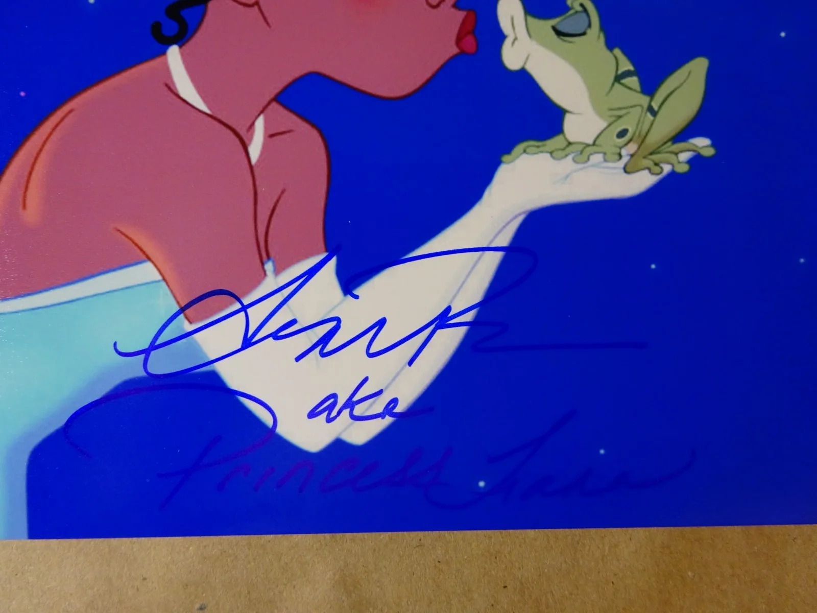 Anika Noni Rose — Signed Anika Noni Rose Autographed 8"x10" Photo Princess Tiana Beckett BAS COA, изображение 3