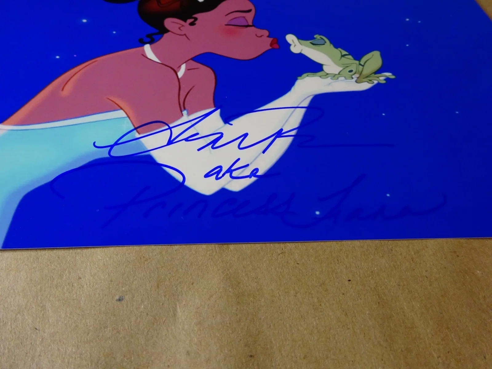Anika Noni Rose — Signed Anika Noni Rose Autographed 8"x10" Photo Princess Tiana Beckett BAS COA, изображение 4