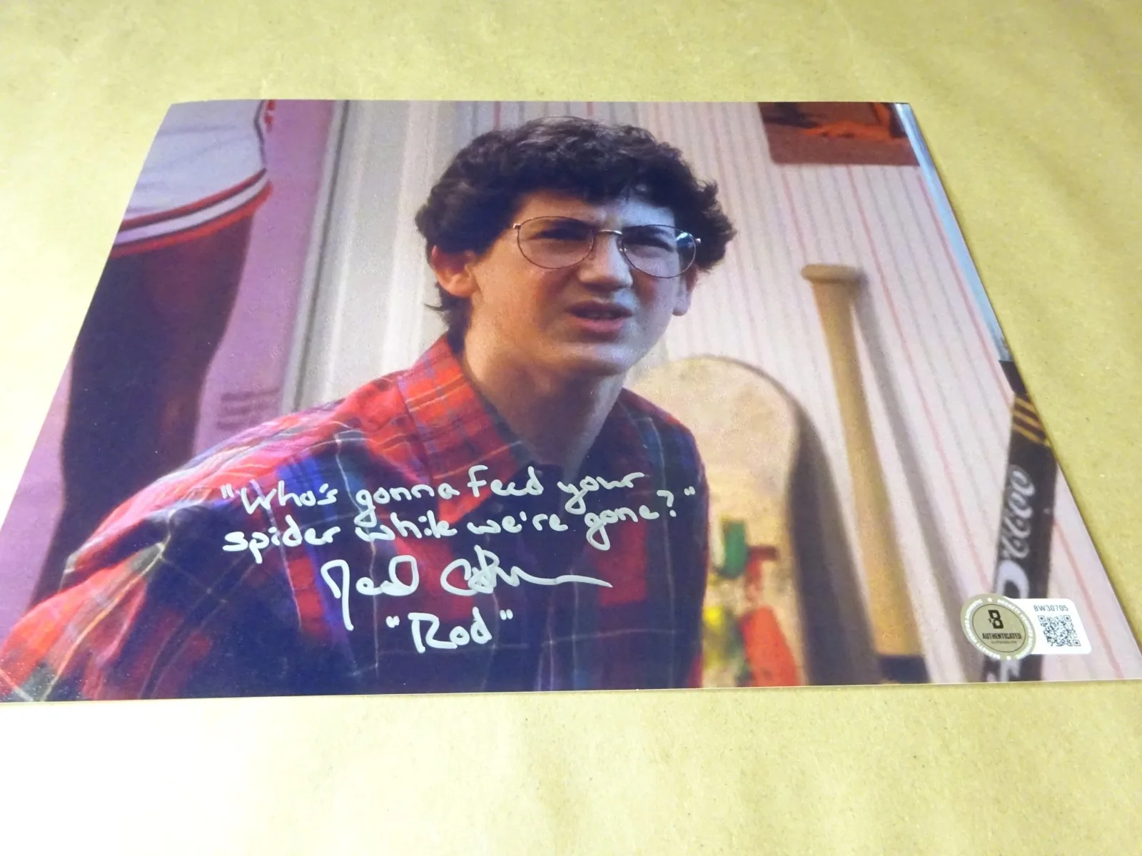 Jedidiah Cohen — Signed Jedidiah Cohen Autographed 8"x10" Photo Home Alone Beckett BAS COA, изображение 2