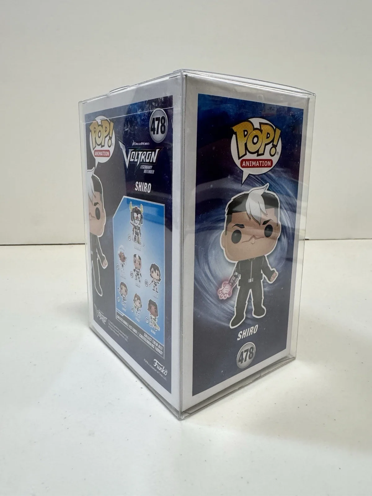 Josh Keaton — Funko Pop Voltron Shiro 478 Hot Topic Exclusive Signed By Josh Keaton NEW, изображение 2