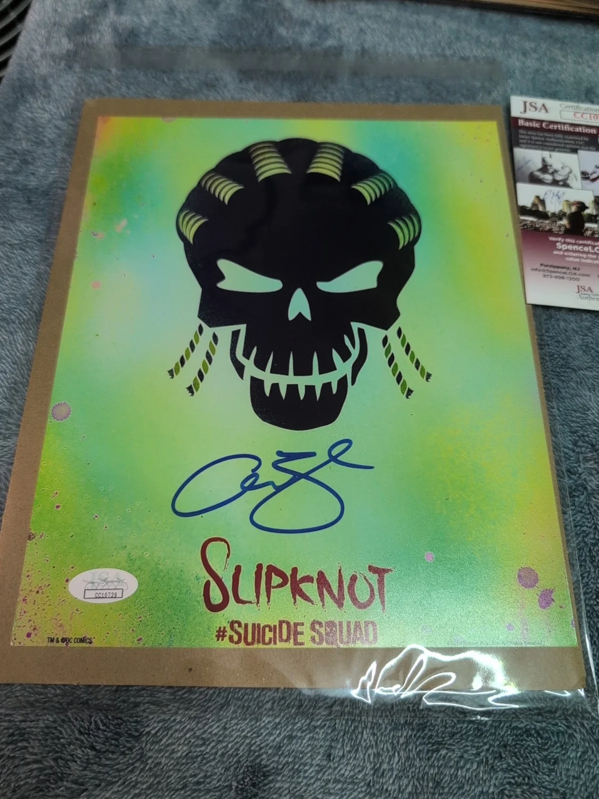 Adam Beach — Adam Beach Signed photo Suicide Squad autographed Slipknot COA