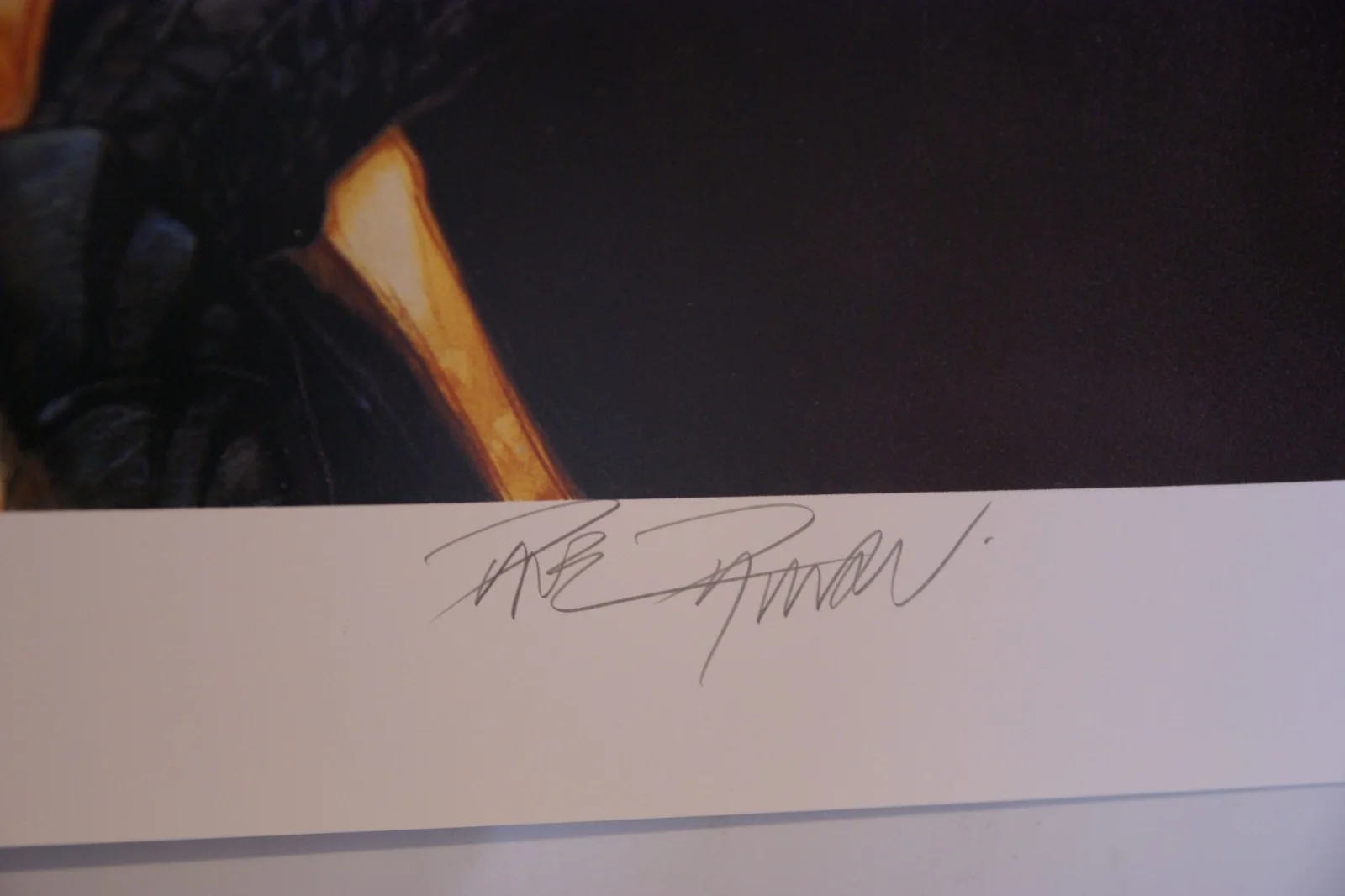Star Wars The Dark Empire Print 24x19 Signed Dave Dorman 127/1500, image 3