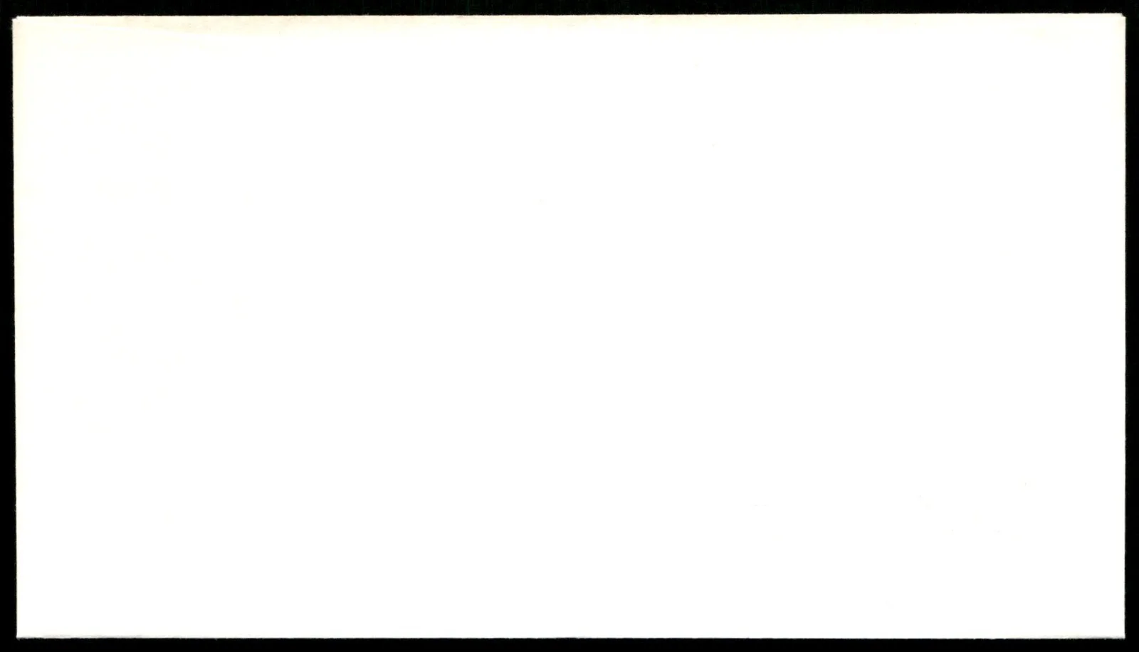Actor Joseph Cotton First 1st Day Cover Signed Auto -Rare Vintage FDC Autograph, изображение 2