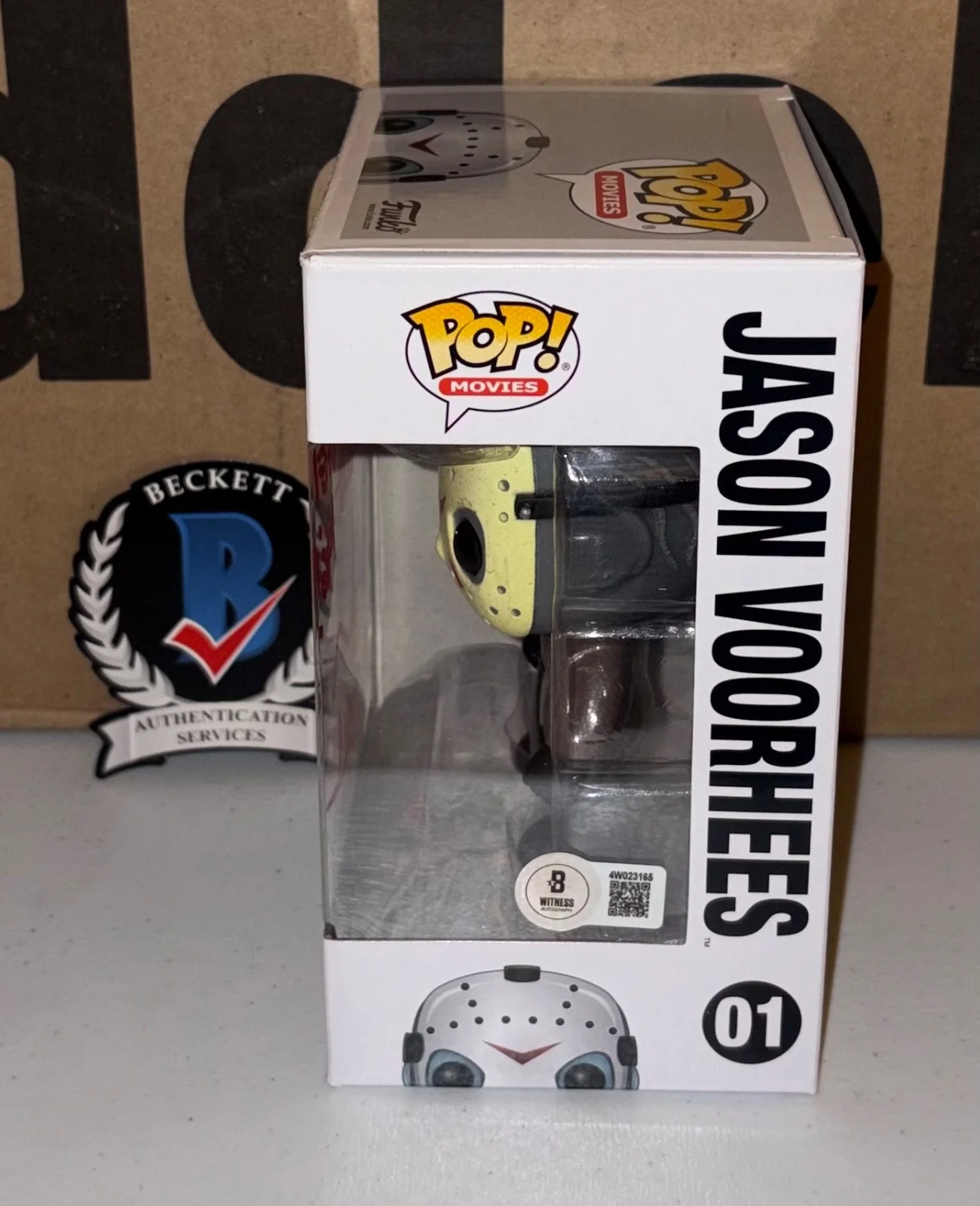 Ari Lehman — Ari Lehman Voorhees Friday The 13th Signed Funko 1 Jason 1 I Never Die Beckett N, изображение 2