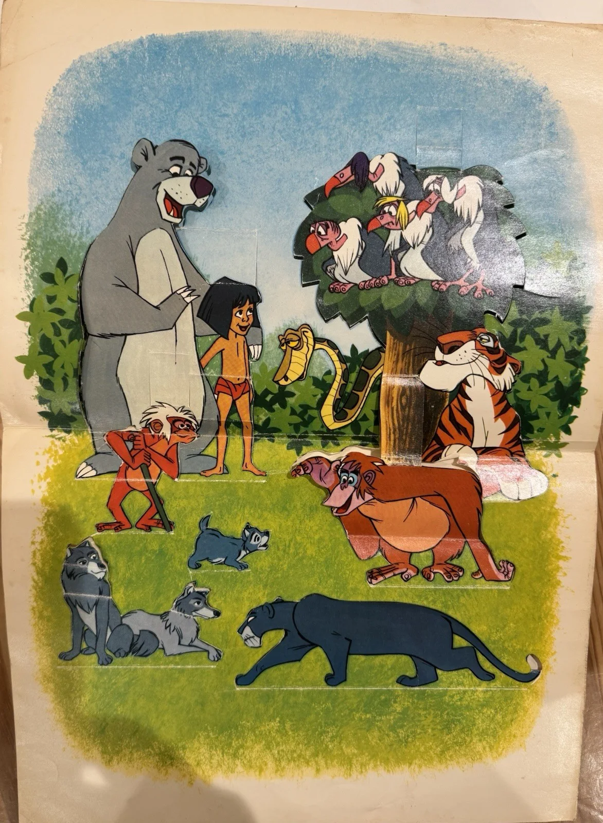 Walt Disney's The Jungle Book Movie Brochure / Programme 1967 Film, изображение 3