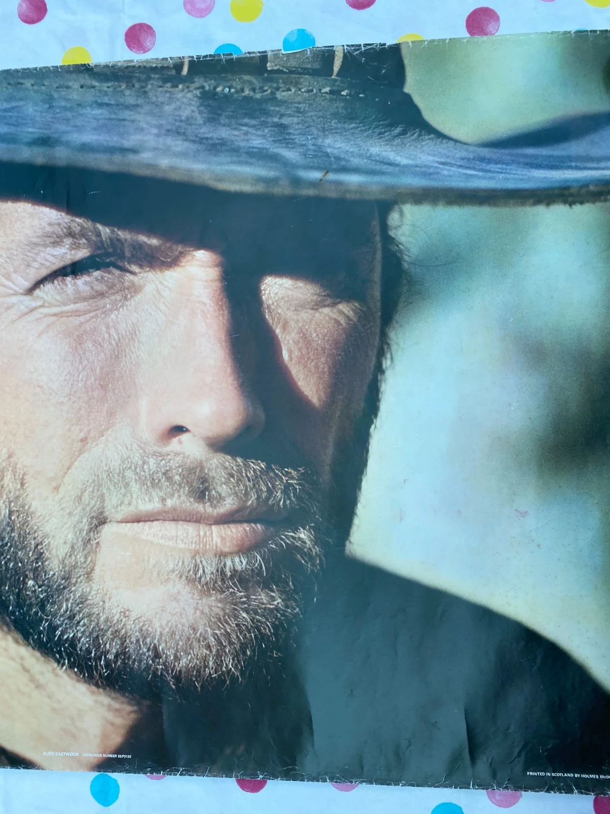 Vintage Clint Eastwood 1977 Pace International Poster 94 x 62 cm, image 4