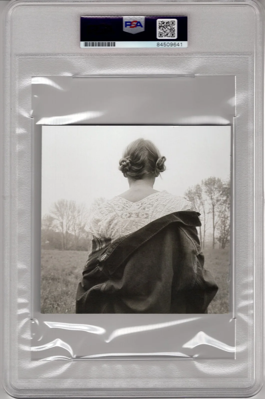 TAYLOR SWIFT SIGNED AUTO FOLKLORE CD COVER PSA/DNA SLABBED/ENCAPSULATED, image 2