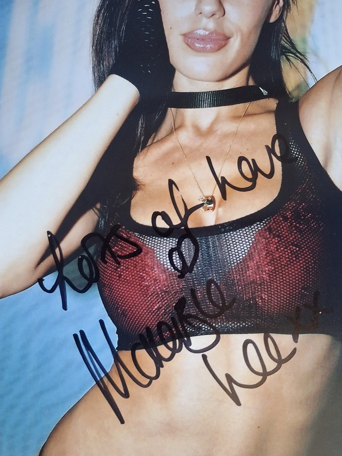 McKenzie Lee Signed 8x12" PHOTO #1 - Strike A Pose, image 2