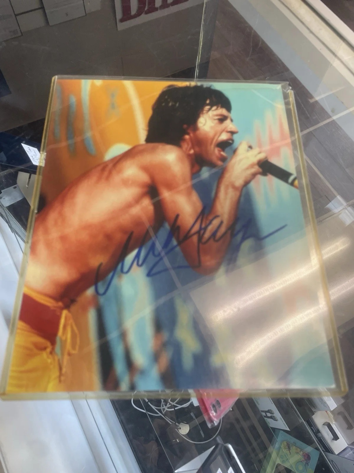 Rare Mick Jagger Signed Autographed 10X8, image 4