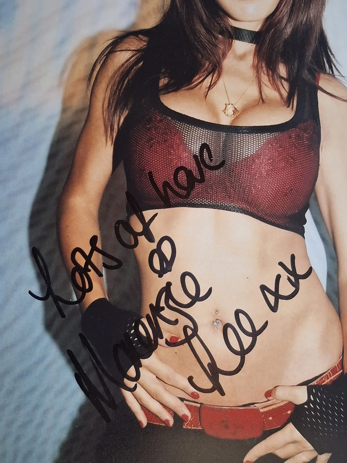 McKenzie Lee Signed 8x12" PHOTO #2 - Stacked Brit, image 2