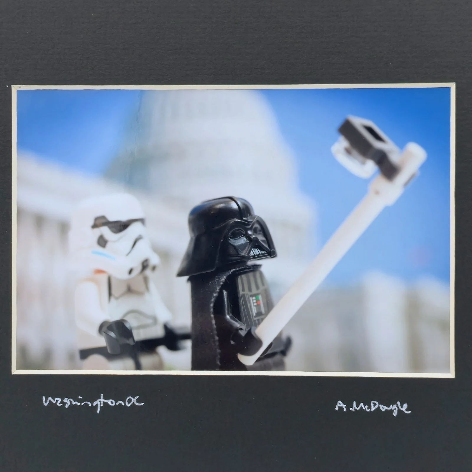 A. McDougle — J. Shymanski LEGO Star Wars Pop Art Photo Print Stormtroopers & Vader Washington, изображение 2