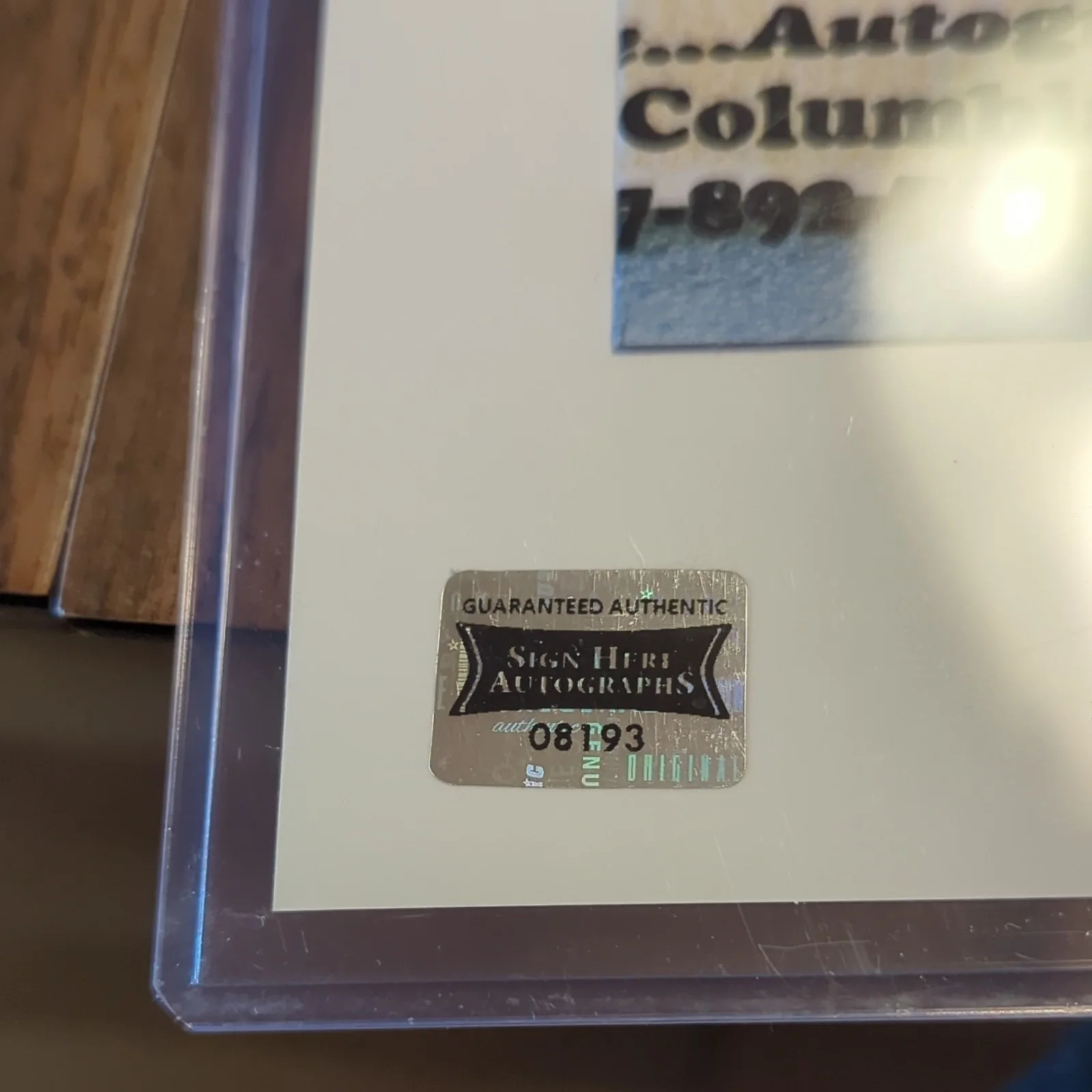 WENTWORTH MILLER — Wentworth Miller As Captain Cold Flash Autograph with COA Signed Autograph Star, image 4